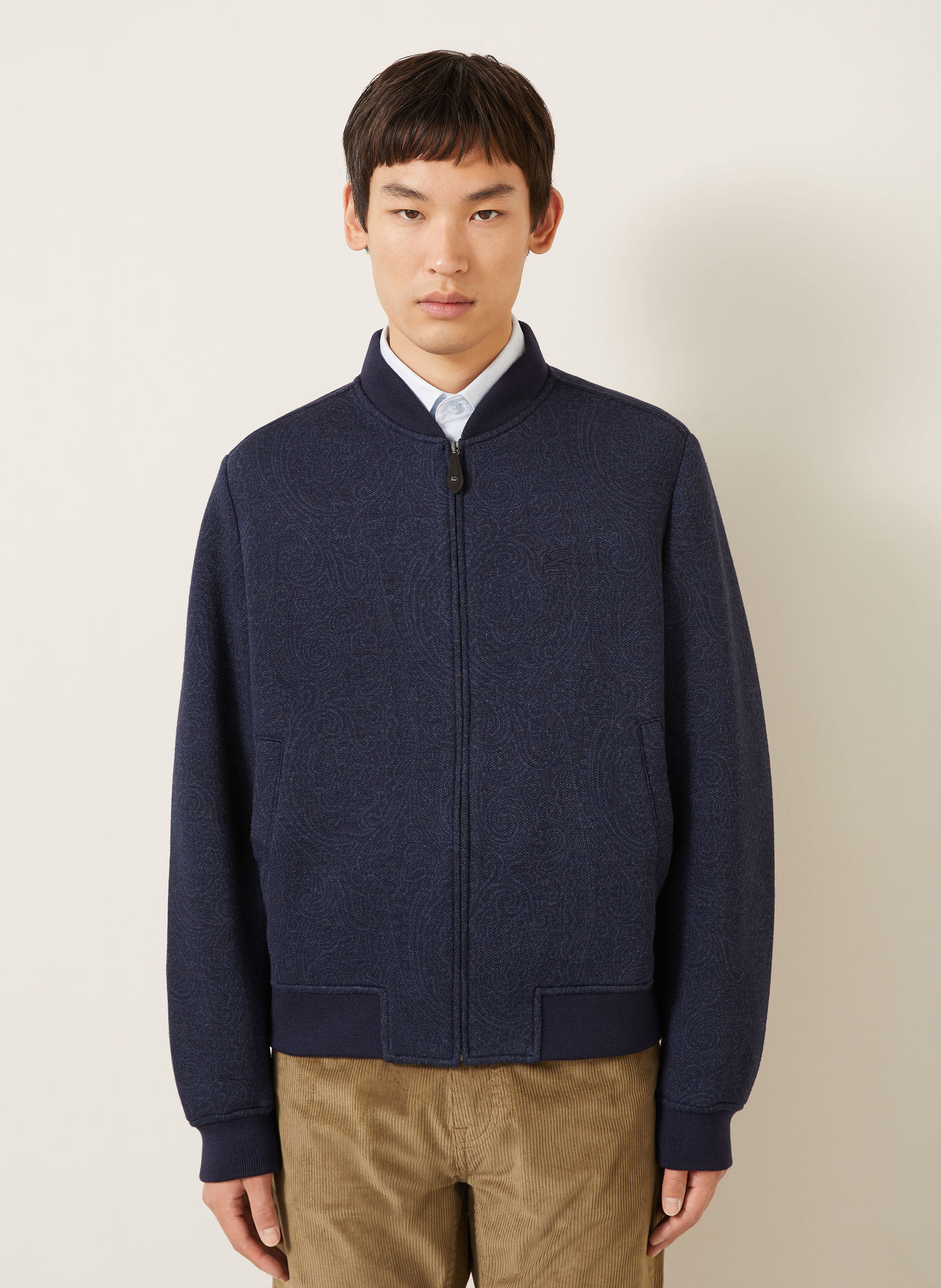 ETRO Bomber jacket: DARK BLUE