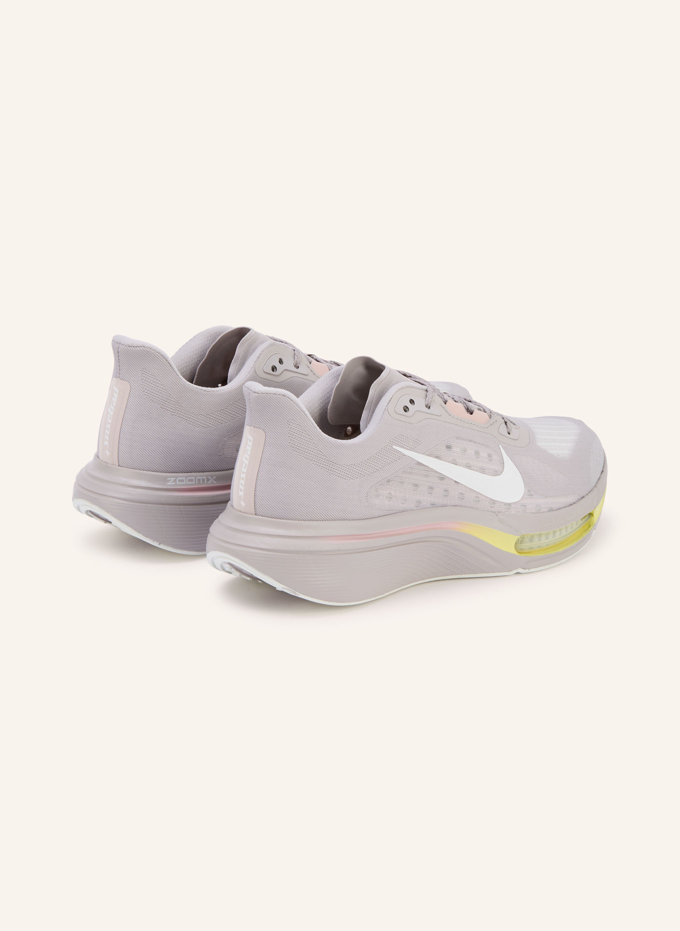 Nike PEGASUS PLUS 2 Running Shoes: LIGHT PURPLE / ROSE / WHITE
