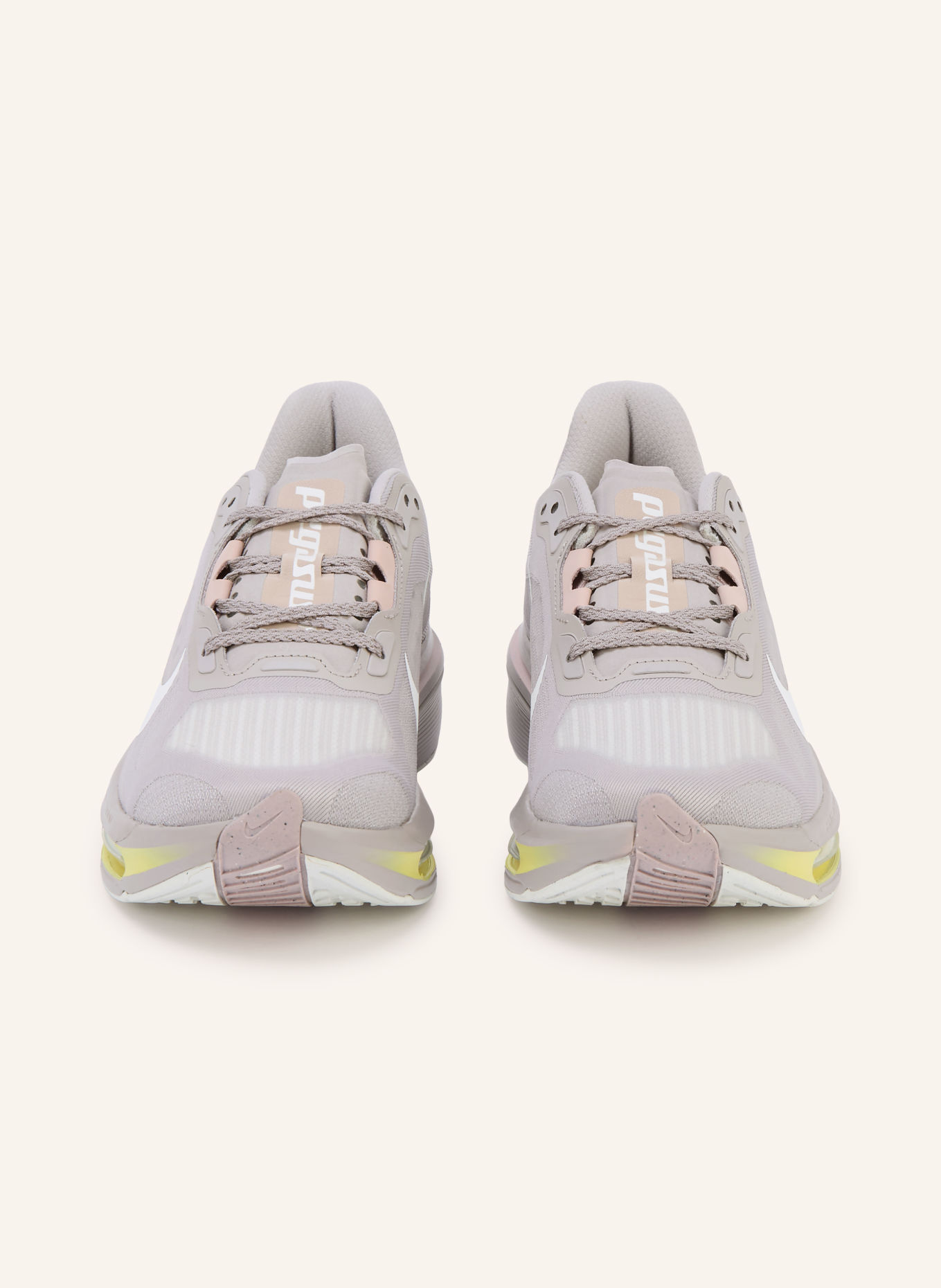 Nike PEGASUS PLUS 2 Running Shoes: LIGHT PURPLE / ROSE / WHITE