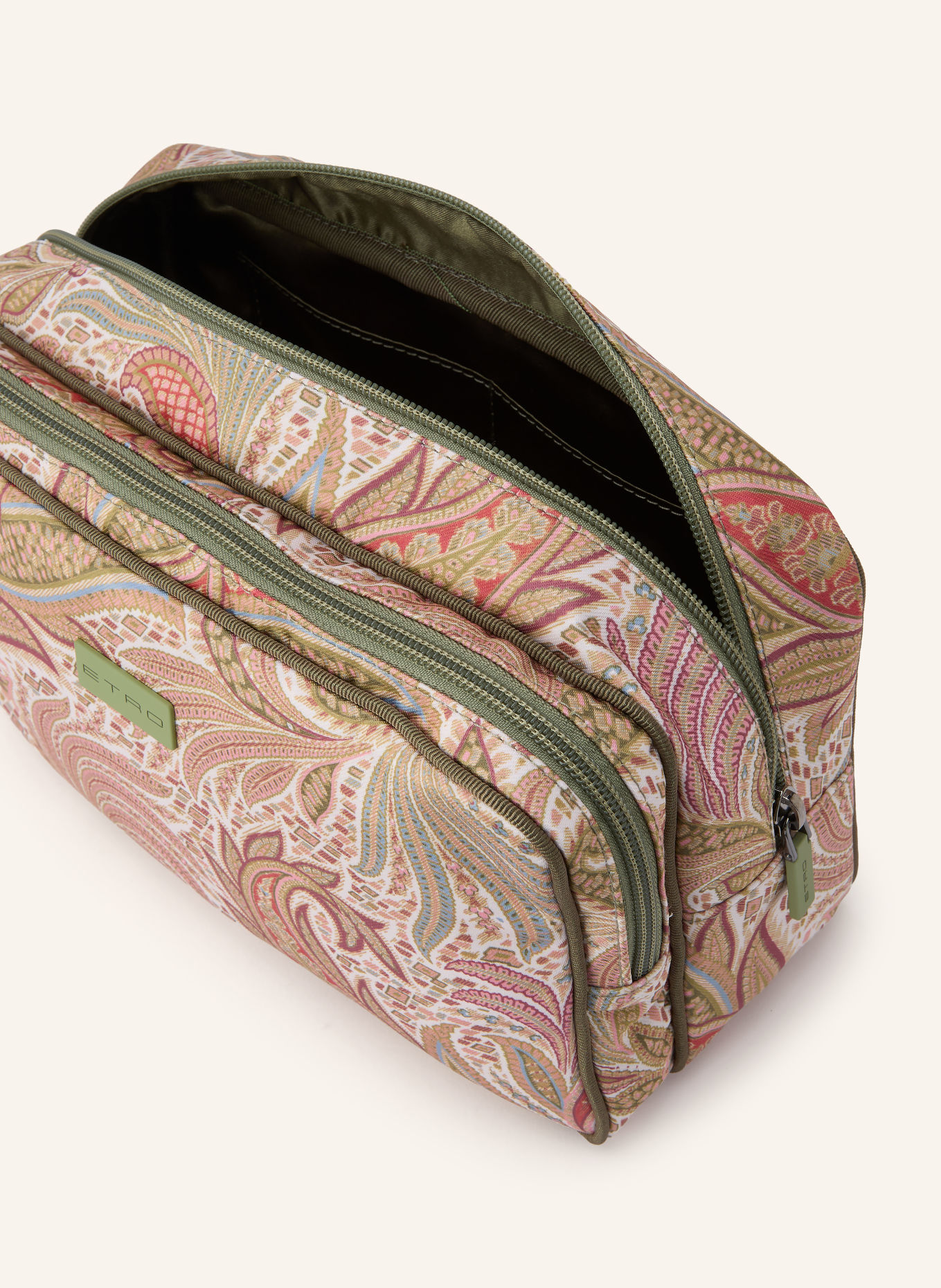 ETRO Makeup bag: LIGHT GREEN / PINK / BEIGE