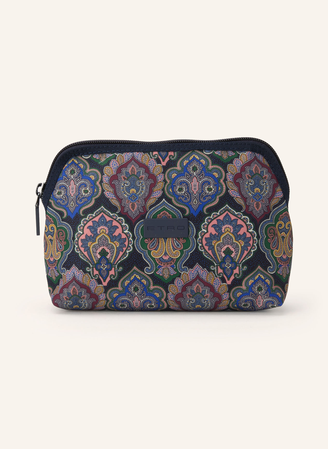 ETRO Makeup bag: DARK BLUE / PINK / DARK GREEN
