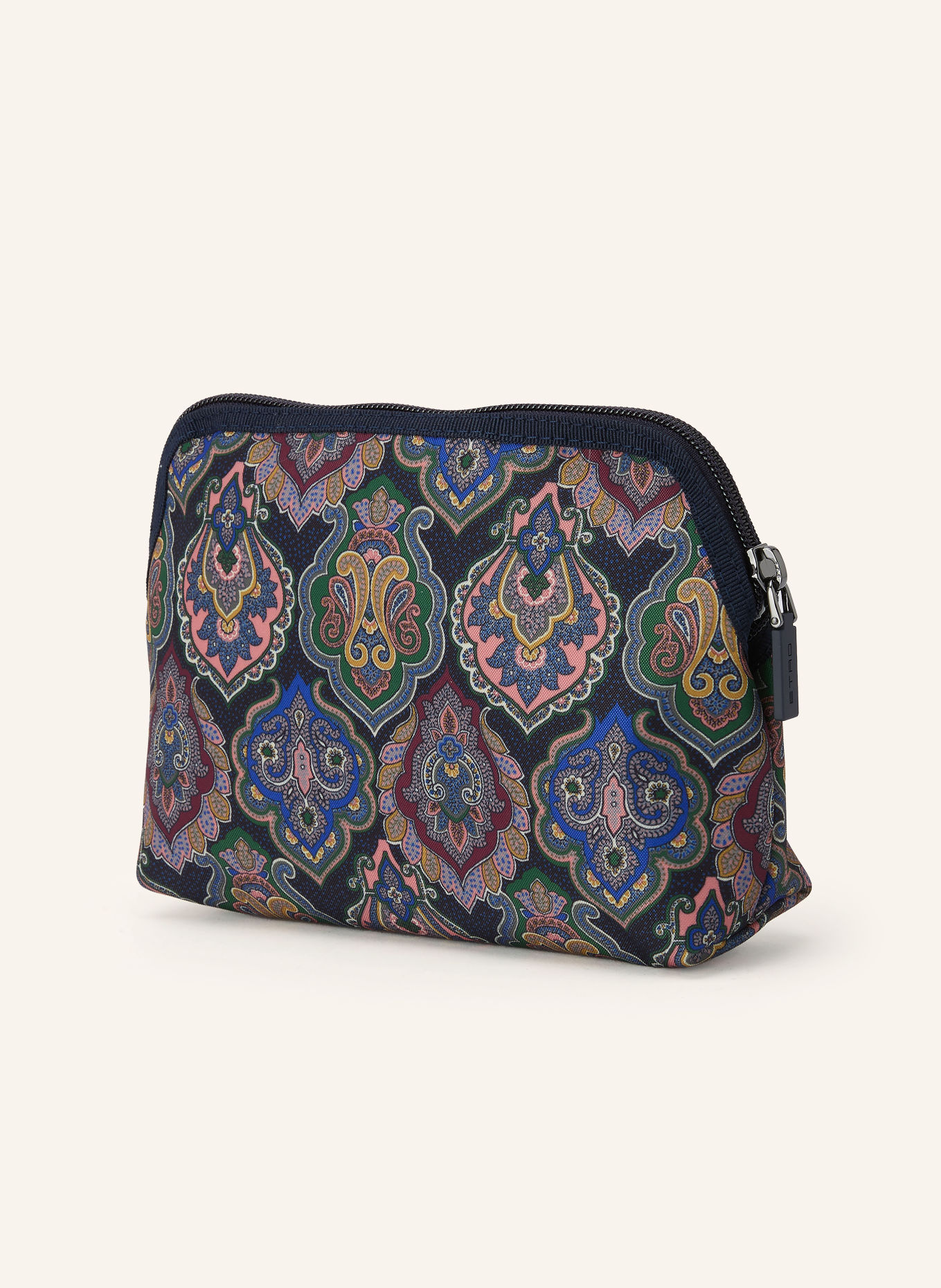 ETRO Makeup bag: DARK BLUE / PINK / DARK GREEN
