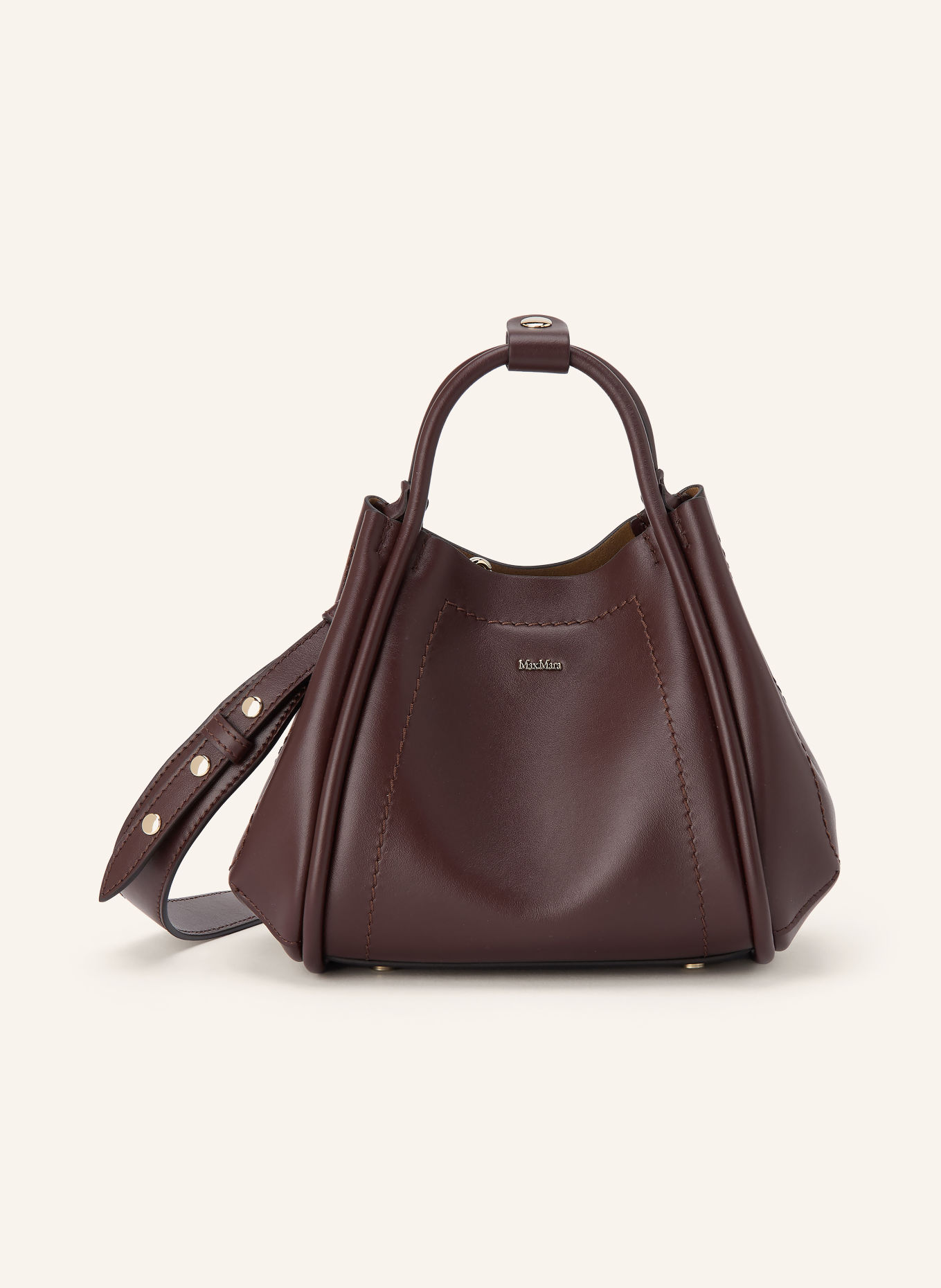 Max Mara MARINE EXTRA SMALL Handbag: DARK BROWN