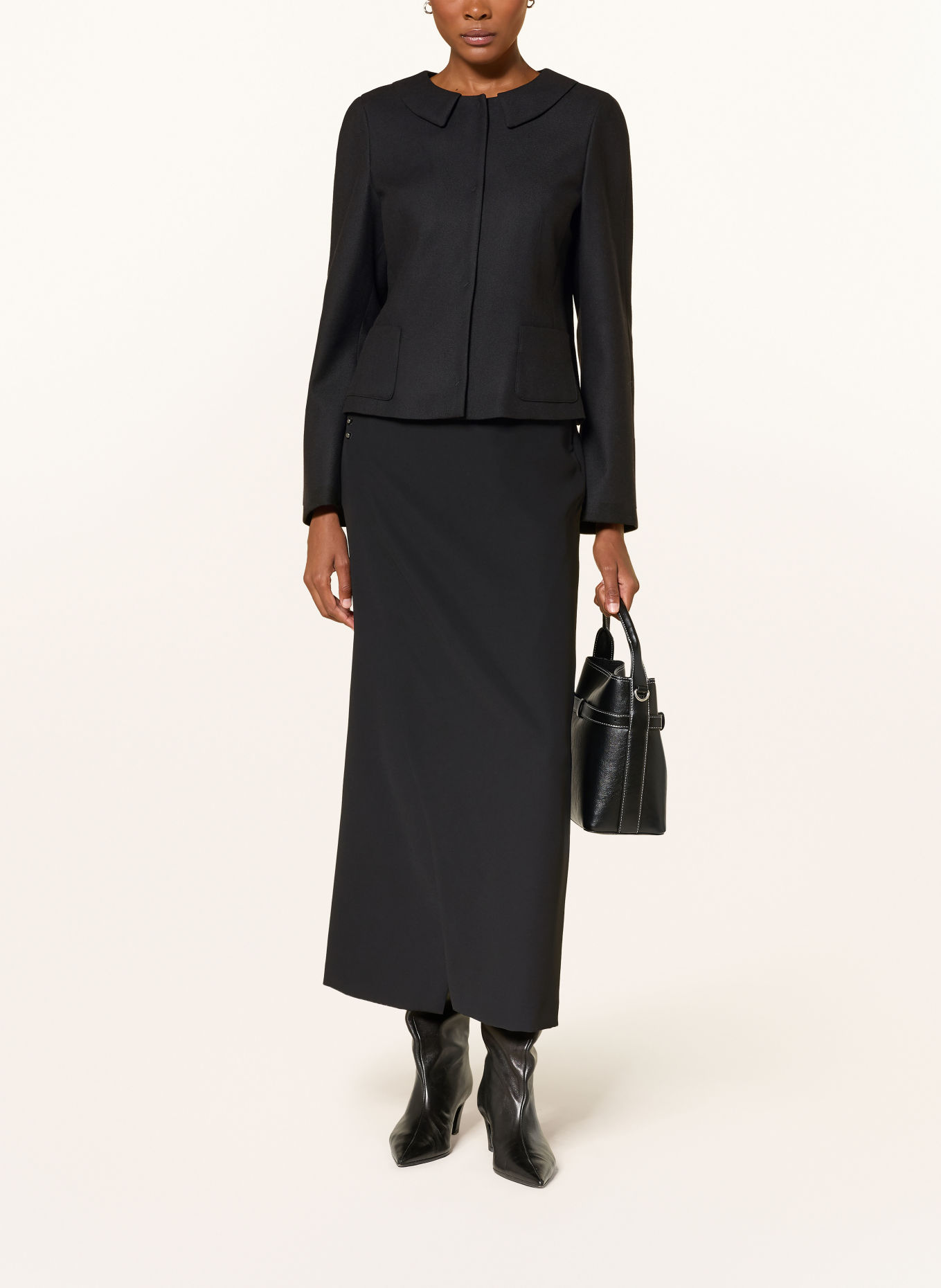 EMPORIO ARMANI Jacket: BLACK