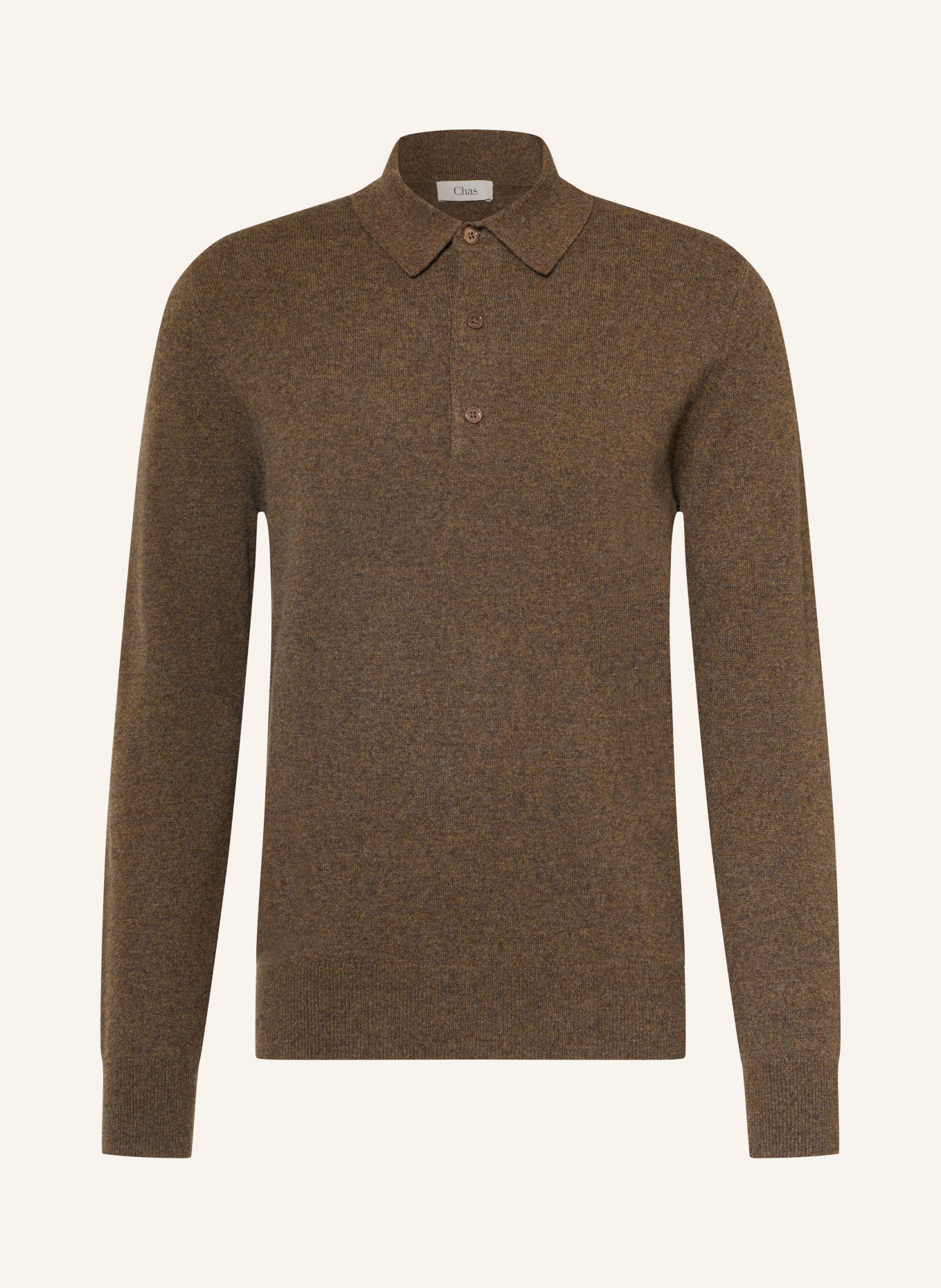 CHAS Cashmere-Pullover: DUNKELBRAUN
