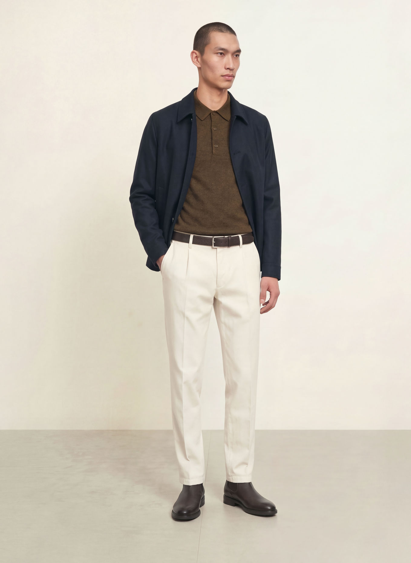 CHAS Cashmere-Pullover: DUNKELBRAUN