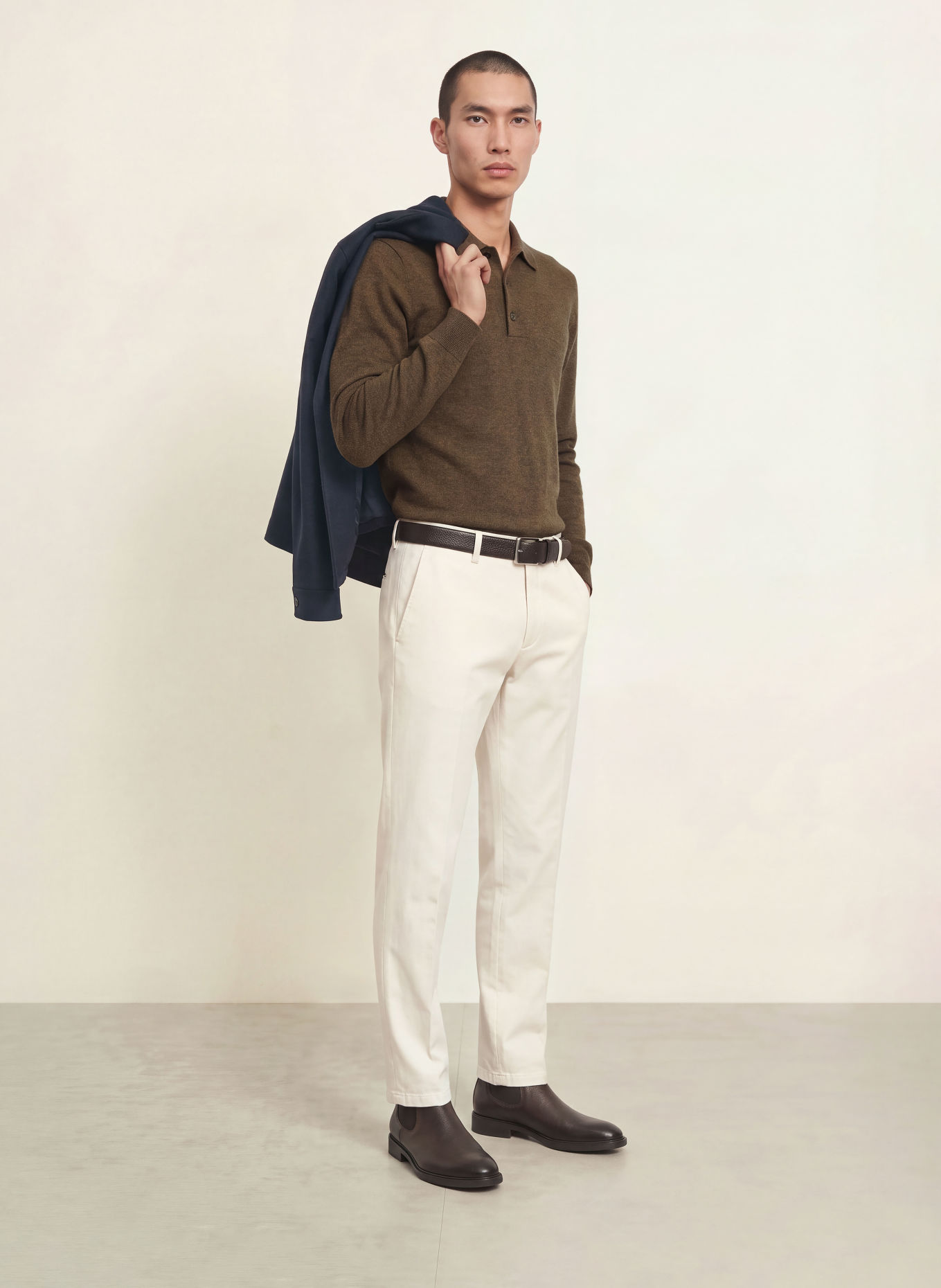 CHAS Cashmere-Pullover: DUNKELBRAUN