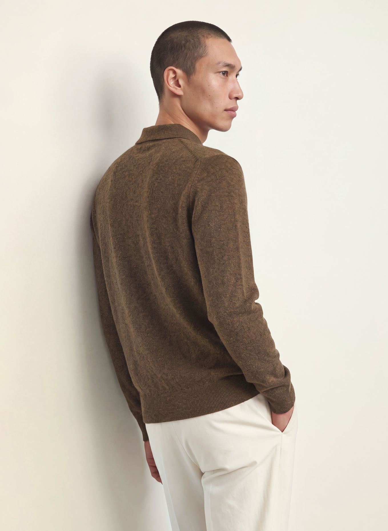 CHAS Cashmere-Pullover: DUNKELBRAUN