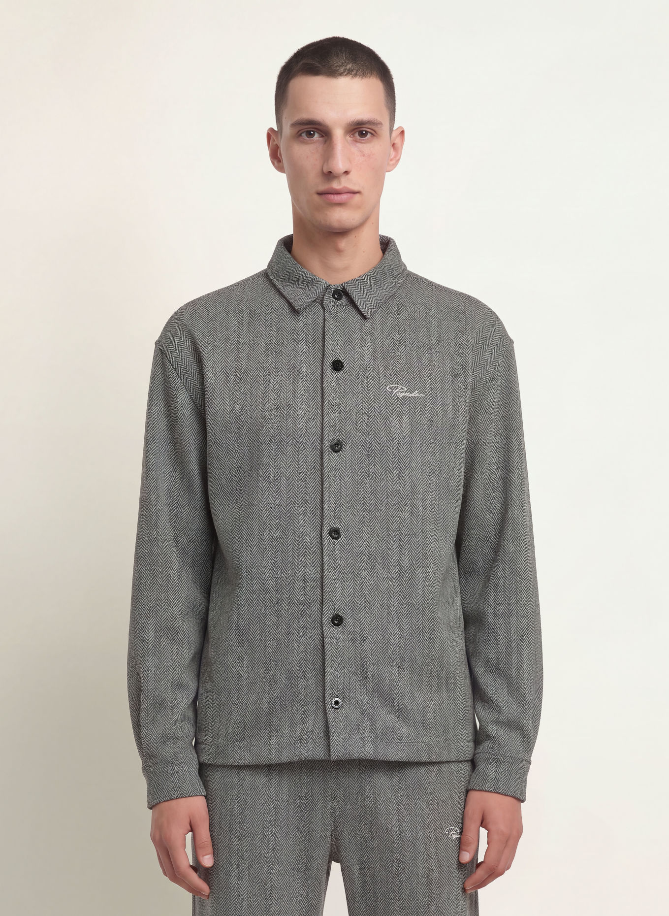 PEGADOR TIVOLI Jersey Shirt, Oversized Fit: BLACK / WHITE