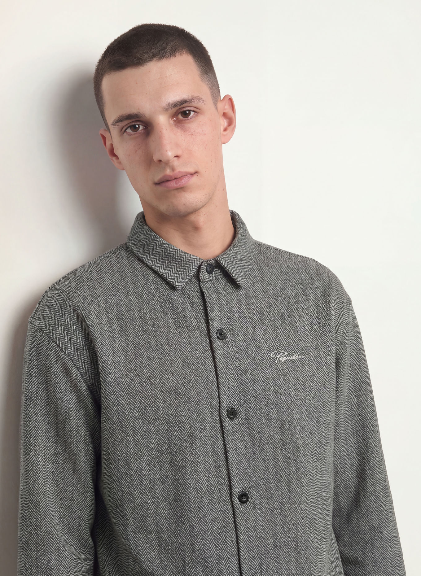 PEGADOR TIVOLI Jersey Shirt, Oversized Fit: BLACK / WHITE
