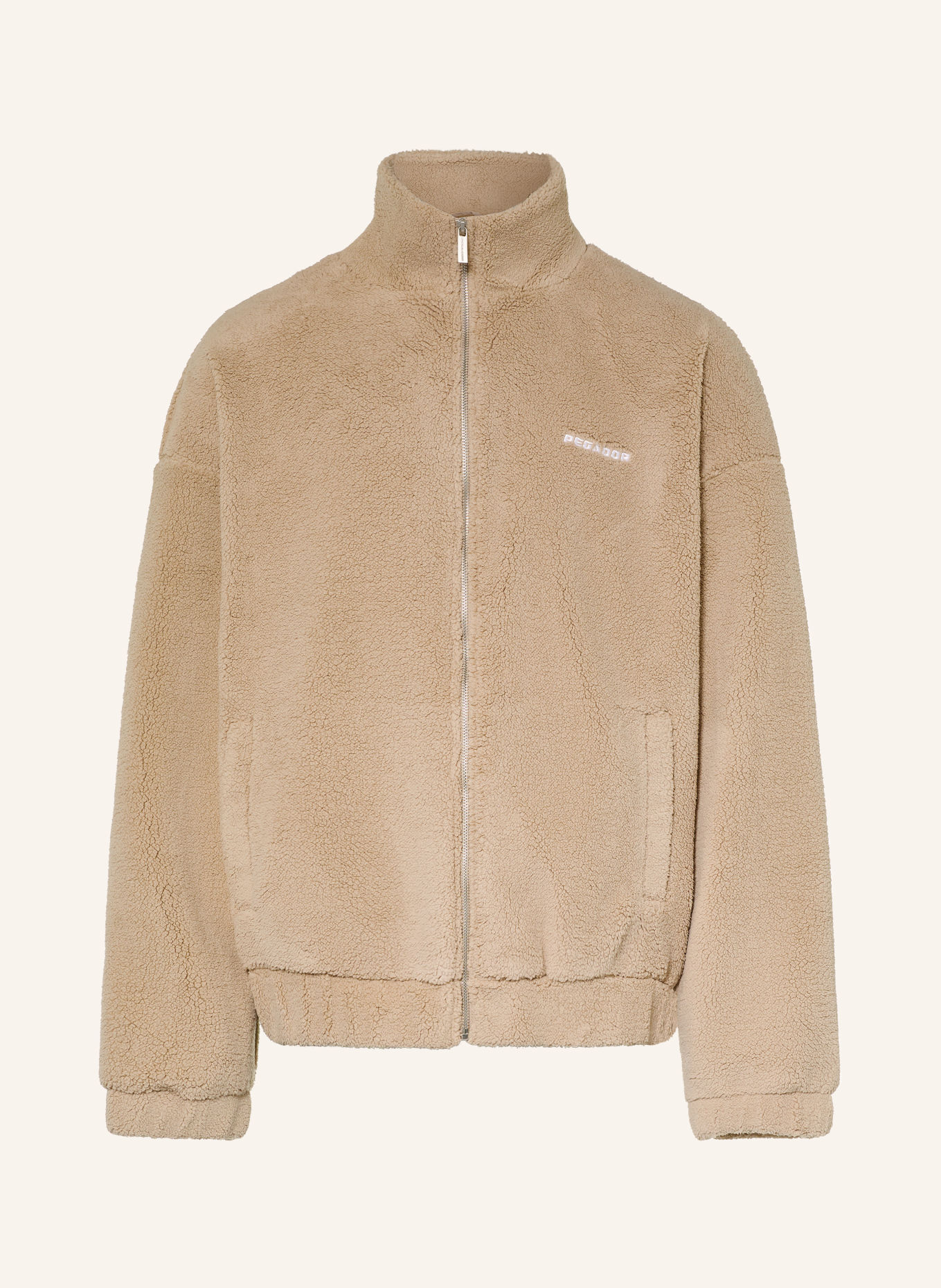 PEGADOR Veste en fourrure synthétique ALTO: BEIGE