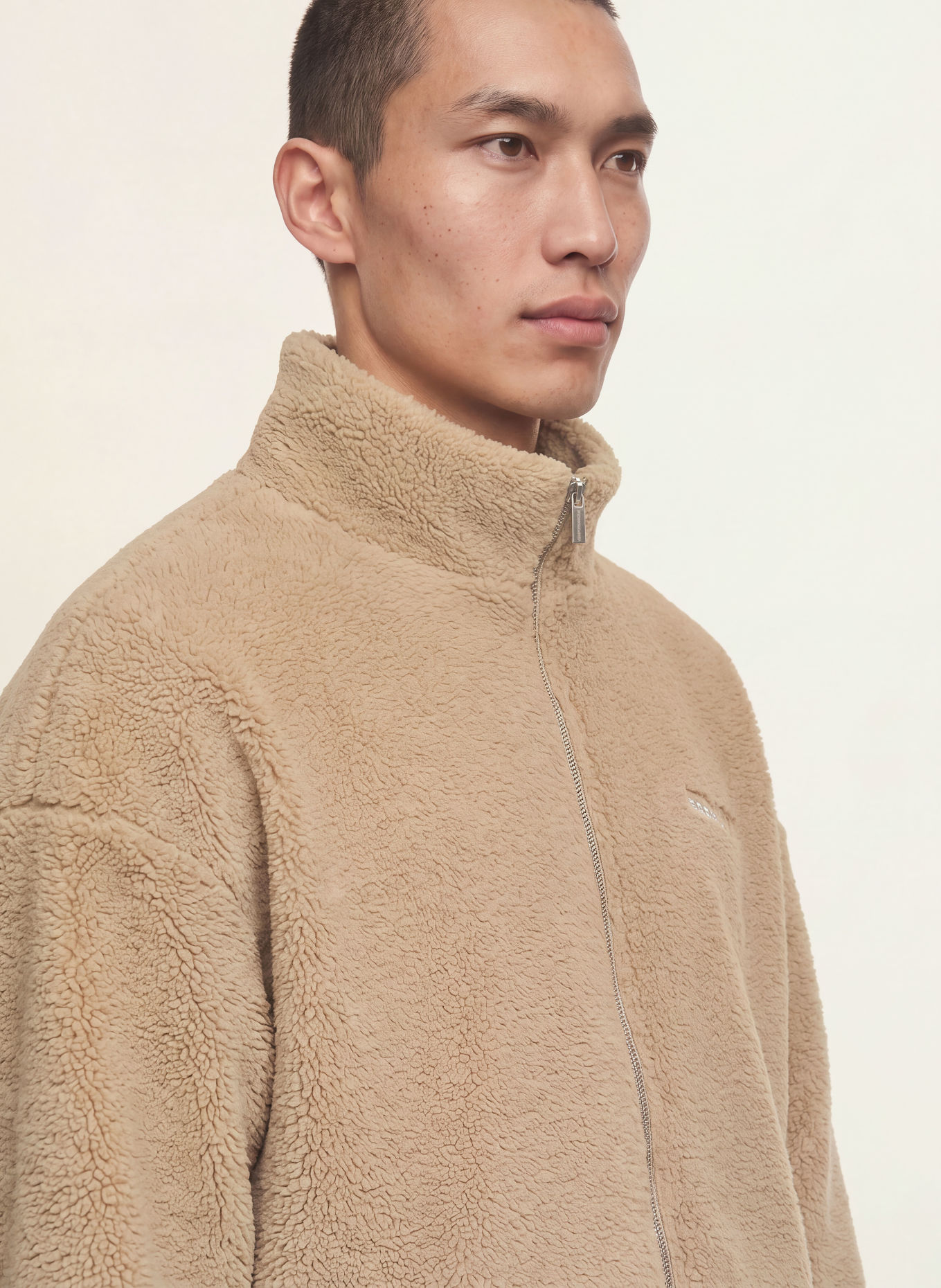 PEGADOR Veste en fourrure synthétique ALTO: BEIGE