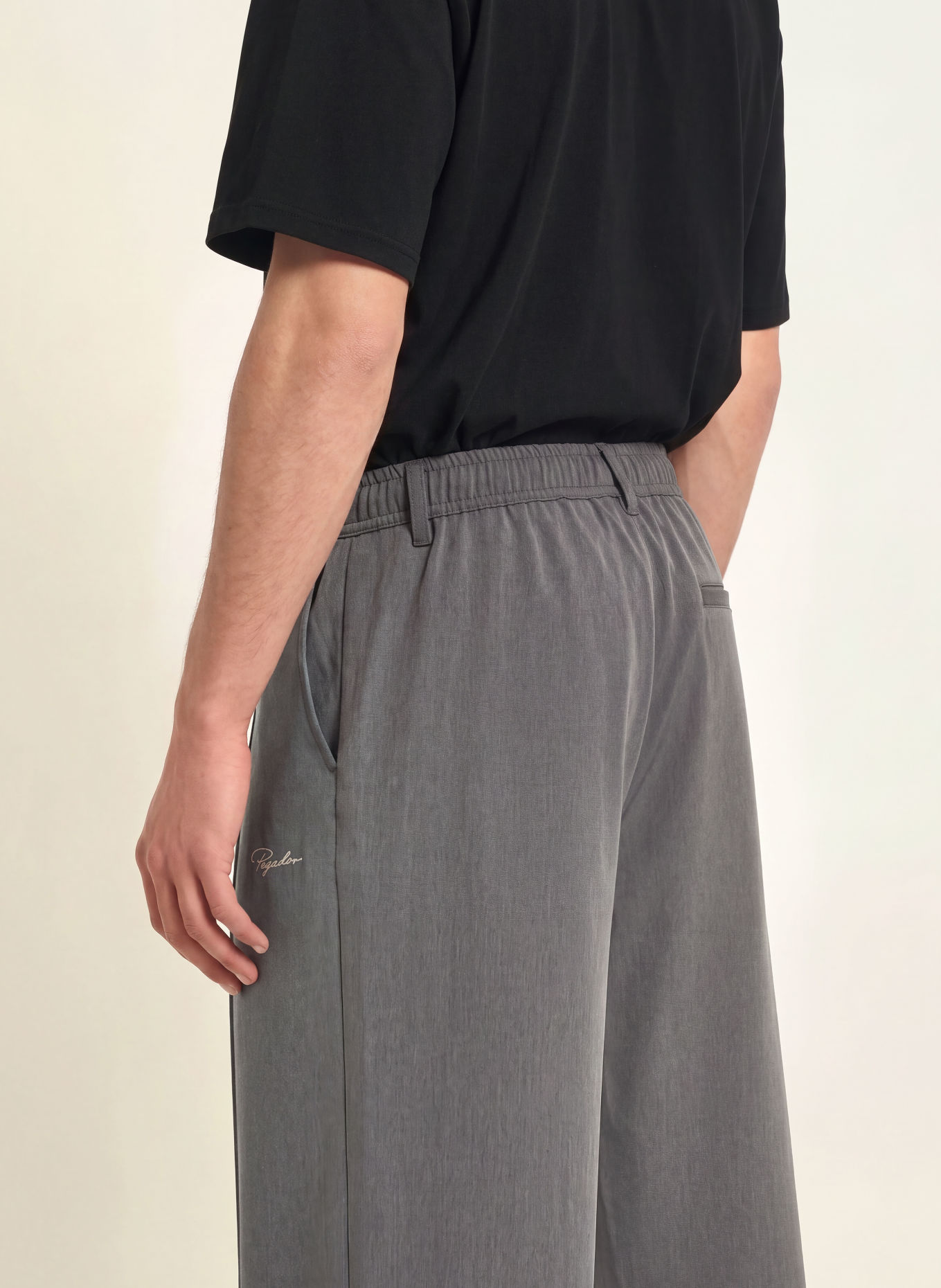 PEGADOR Businesshose MONTEFALCO Regular Fit: GRAU