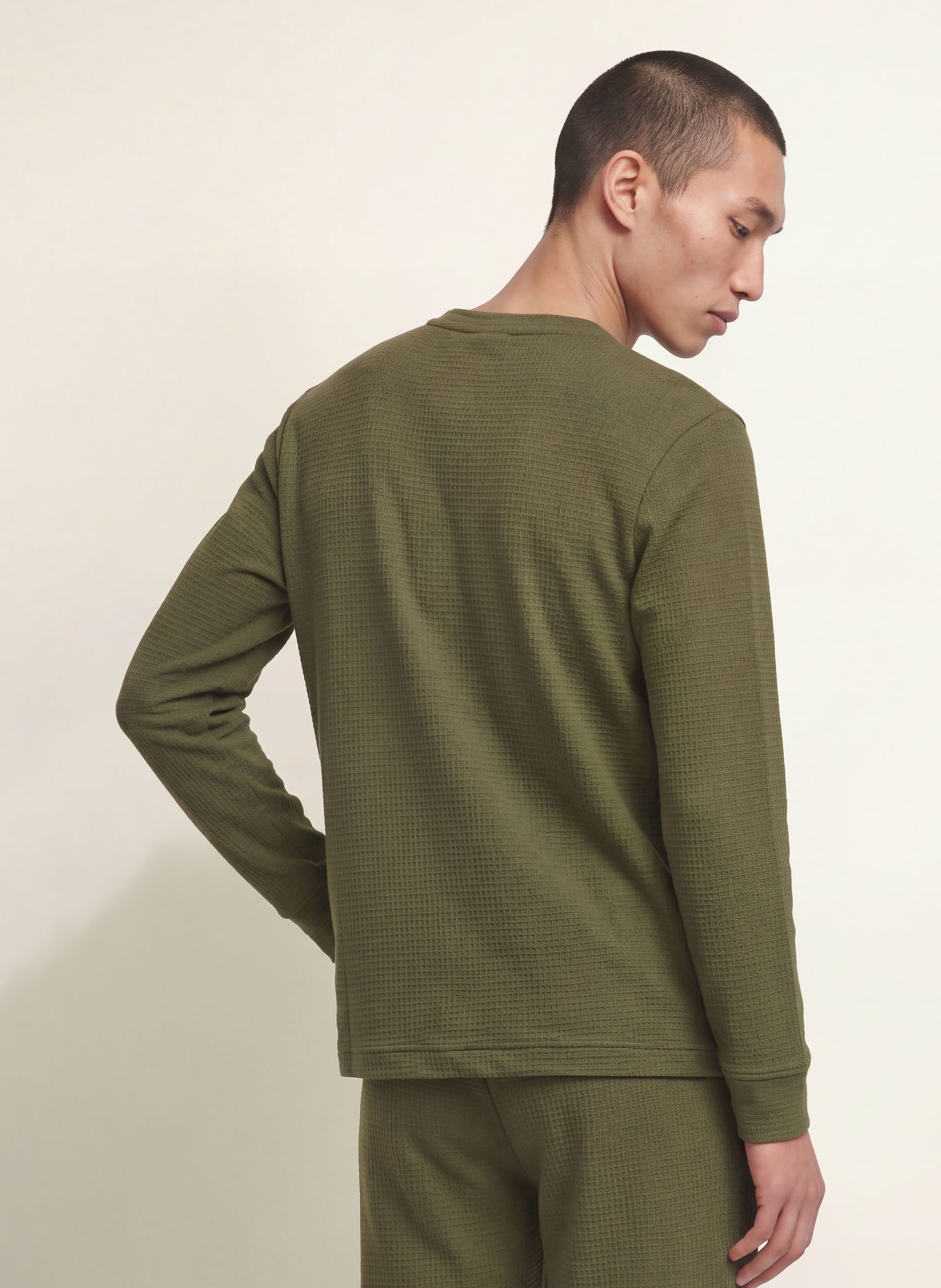HUGO Sovebluse AUSTIN: MØRKEGRØN