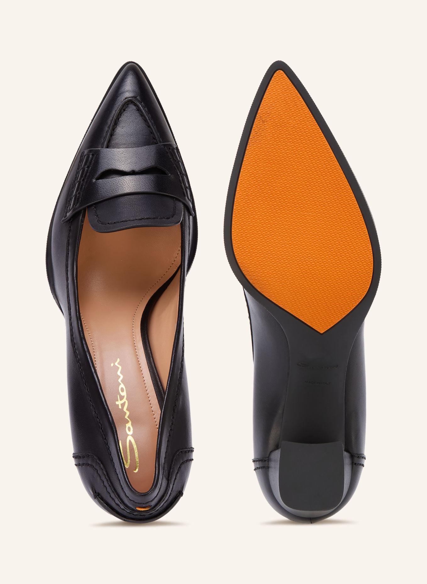Santoni FLORINDA65 Pumps: BLACK