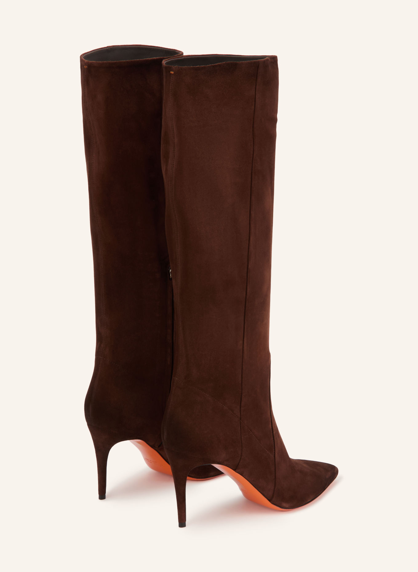 Santoni Kozačky VIOLA85: HNĚDÁ