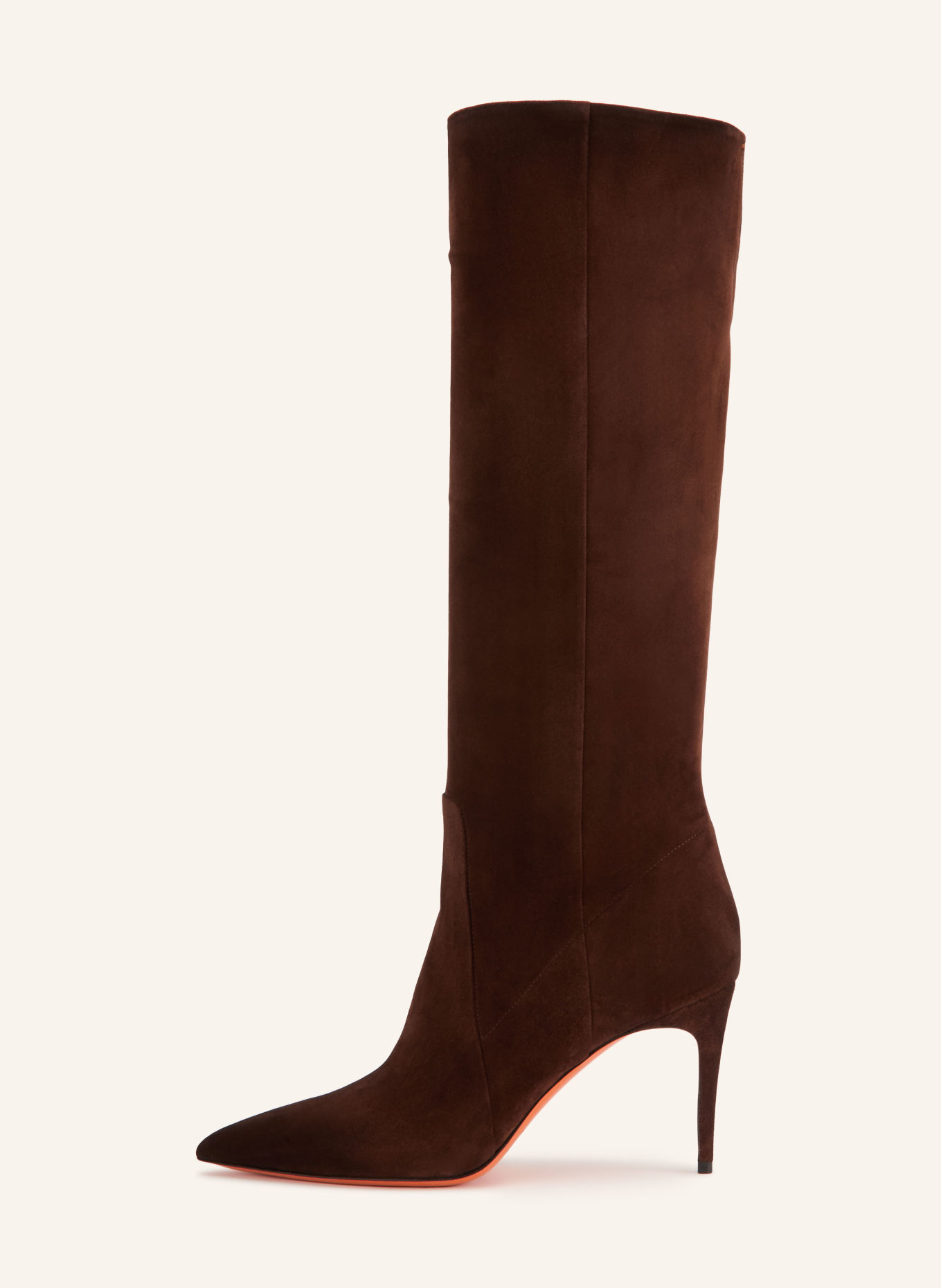 Santoni Kozačky VIOLA85: HNĚDÁ