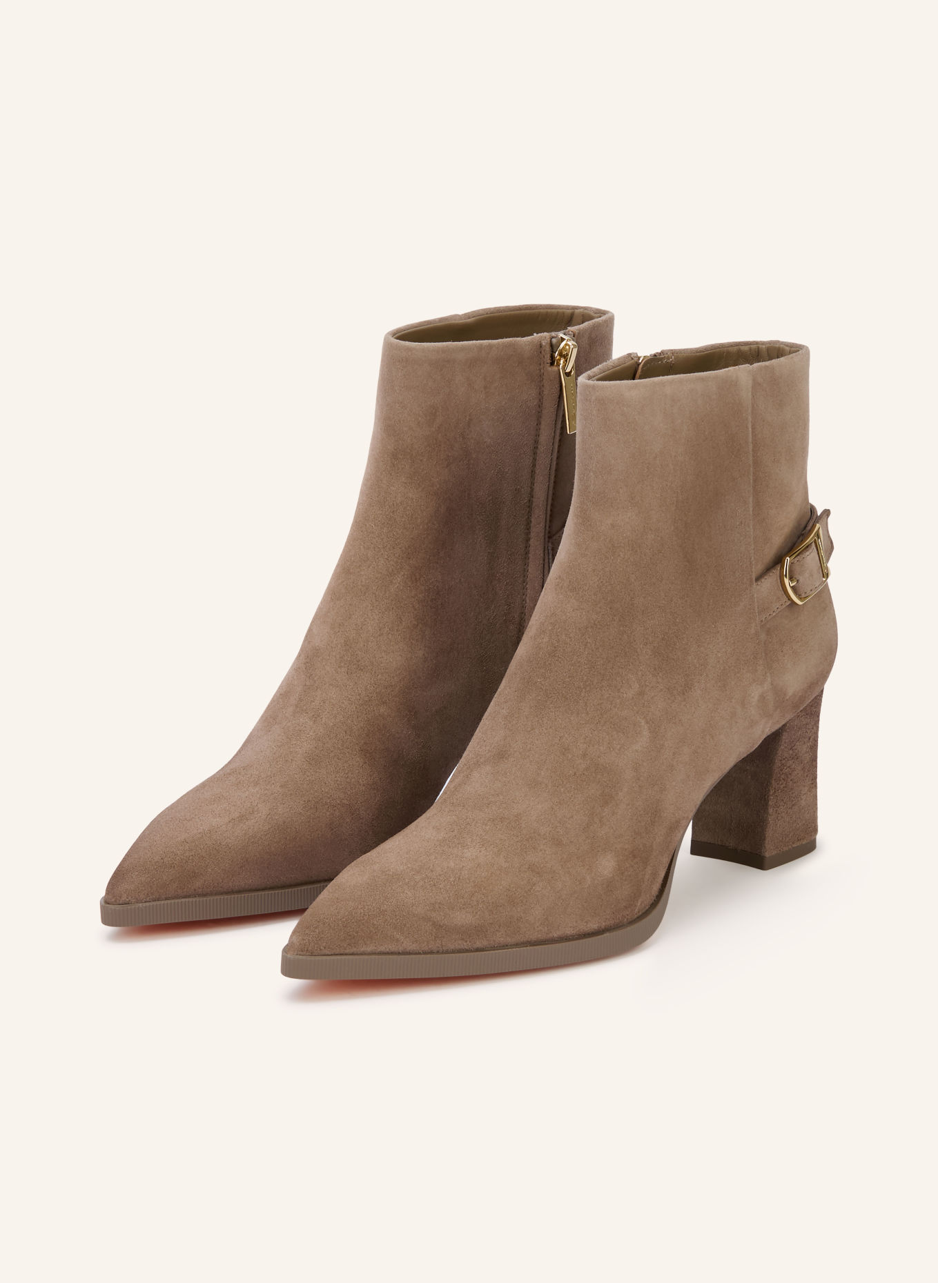 Santoni Bottines ELLY65: BEIGE / OR