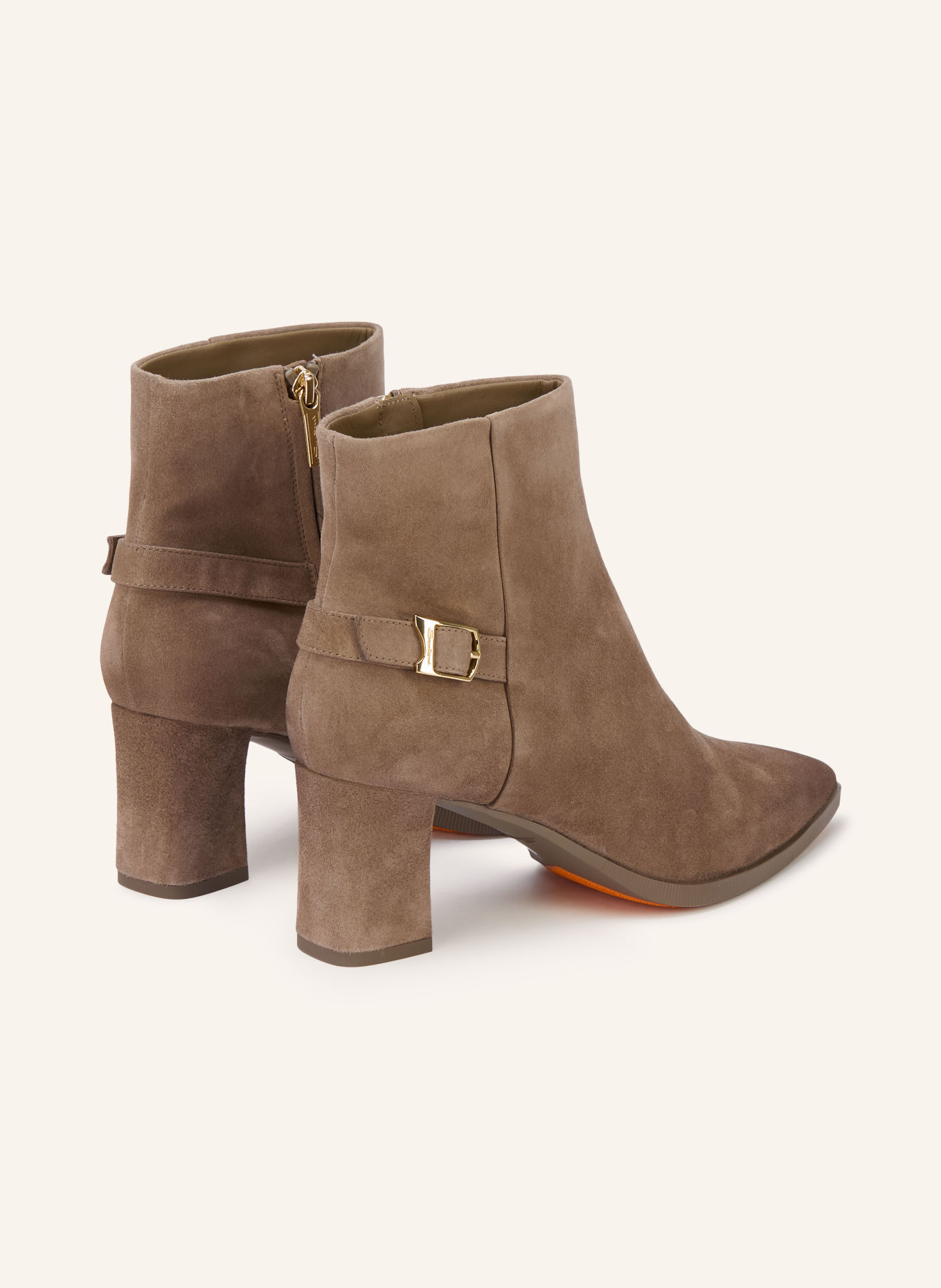 Santoni Bottines ELLY65: BEIGE / OR