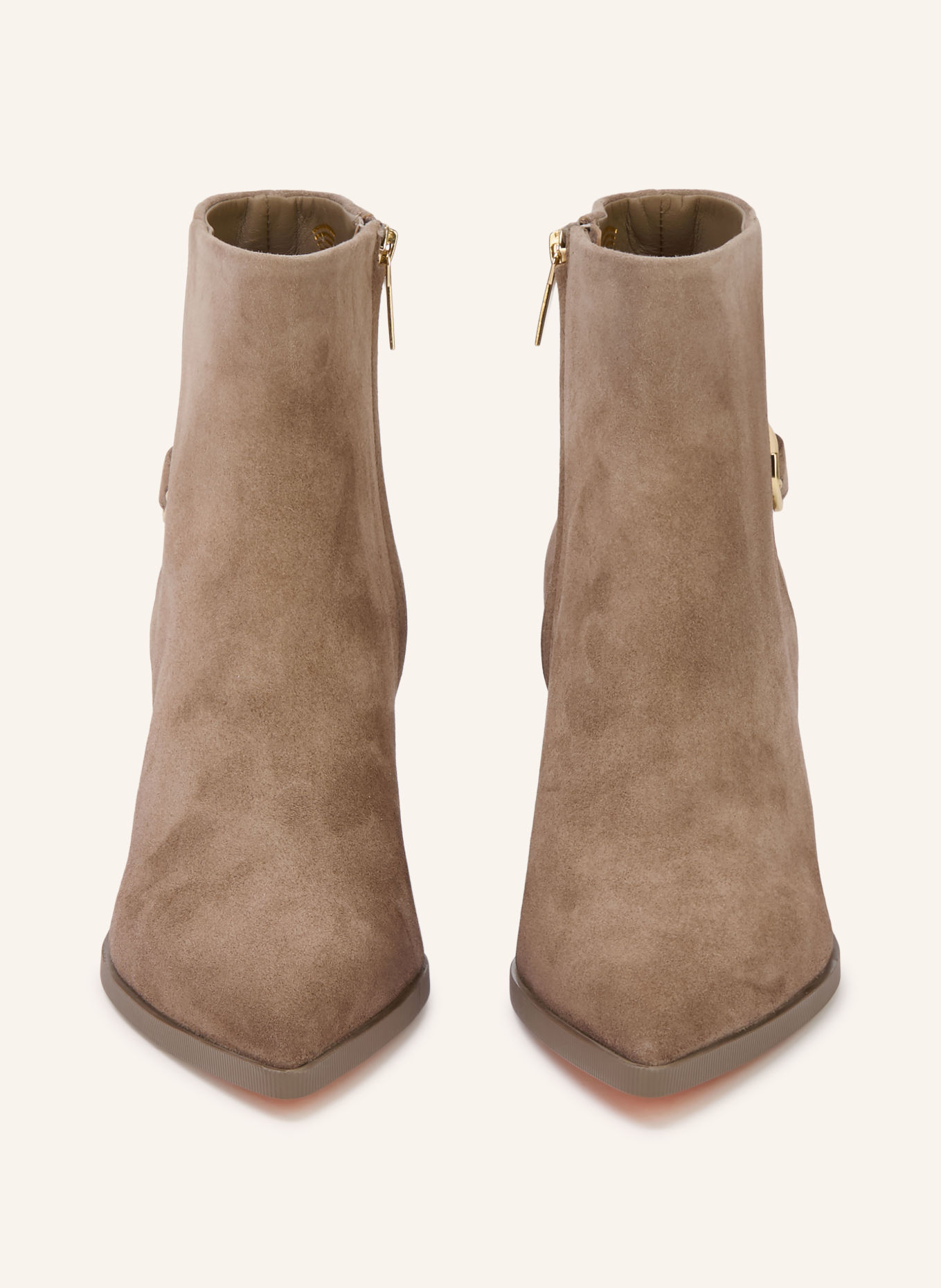 Santoni Bottines ELLY65: BEIGE / OR