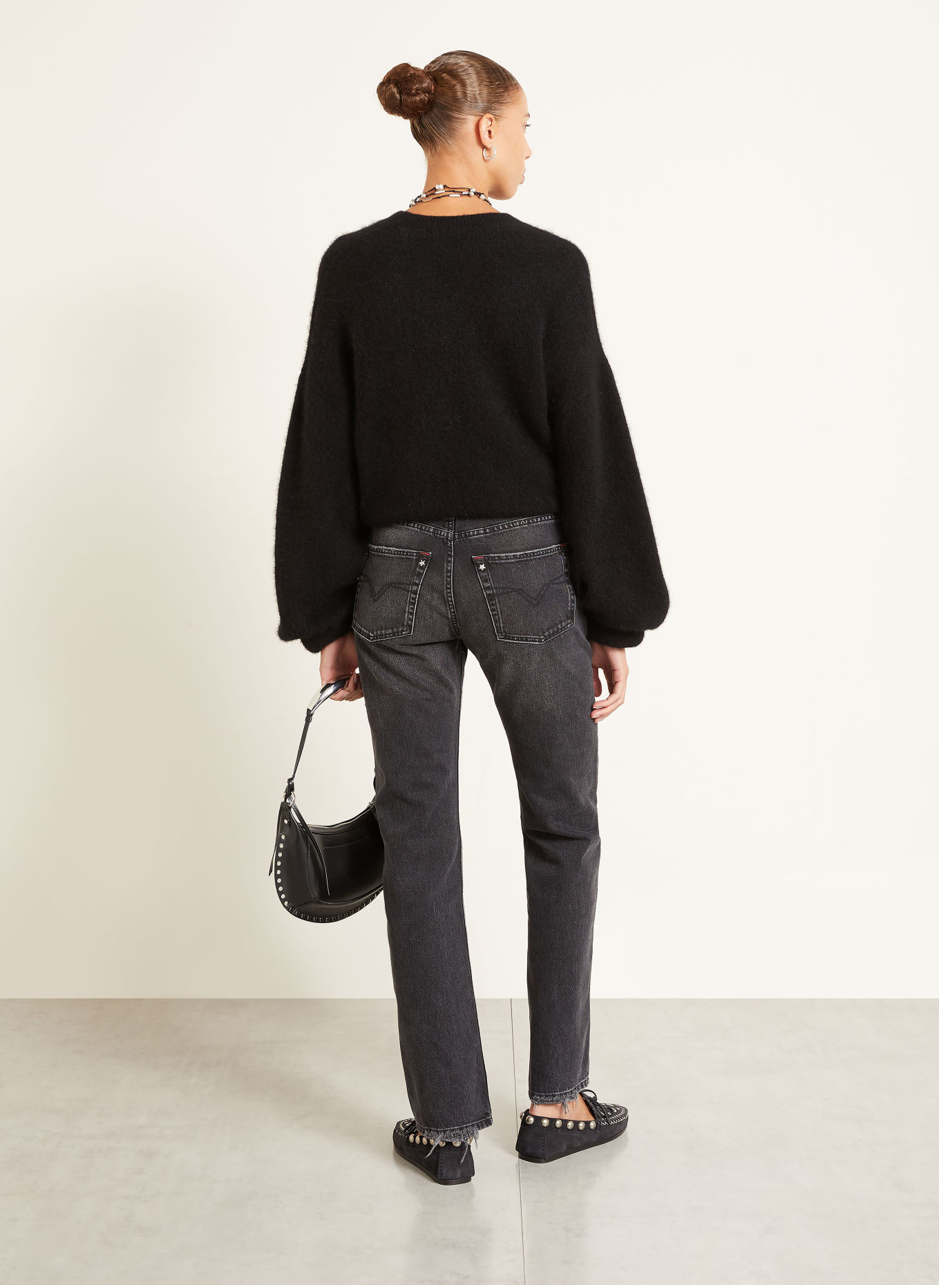 ISABEL MARANT STACY Sweater: BLACK