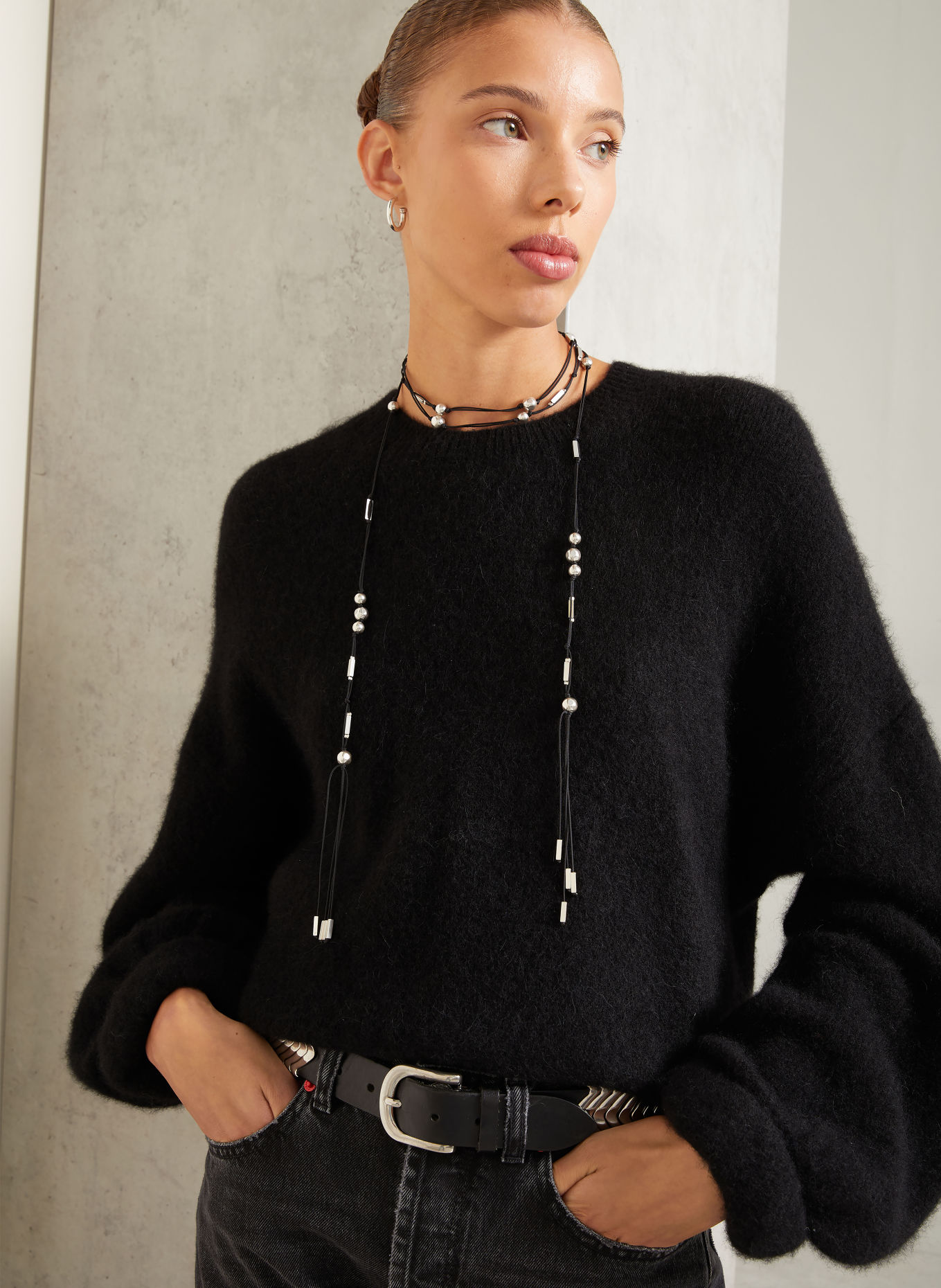 ISABEL MARANT STACY Sweater: BLACK