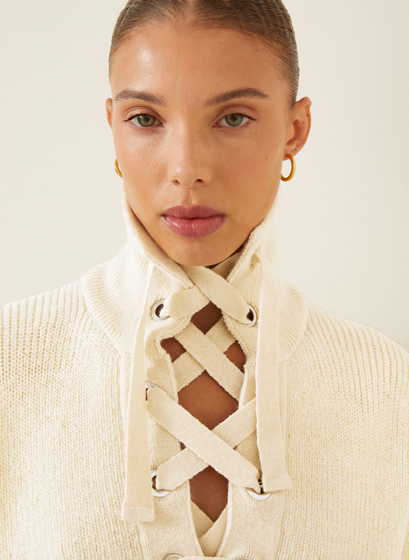 ISABEL MARANT Pulover YDALIA: ECRU