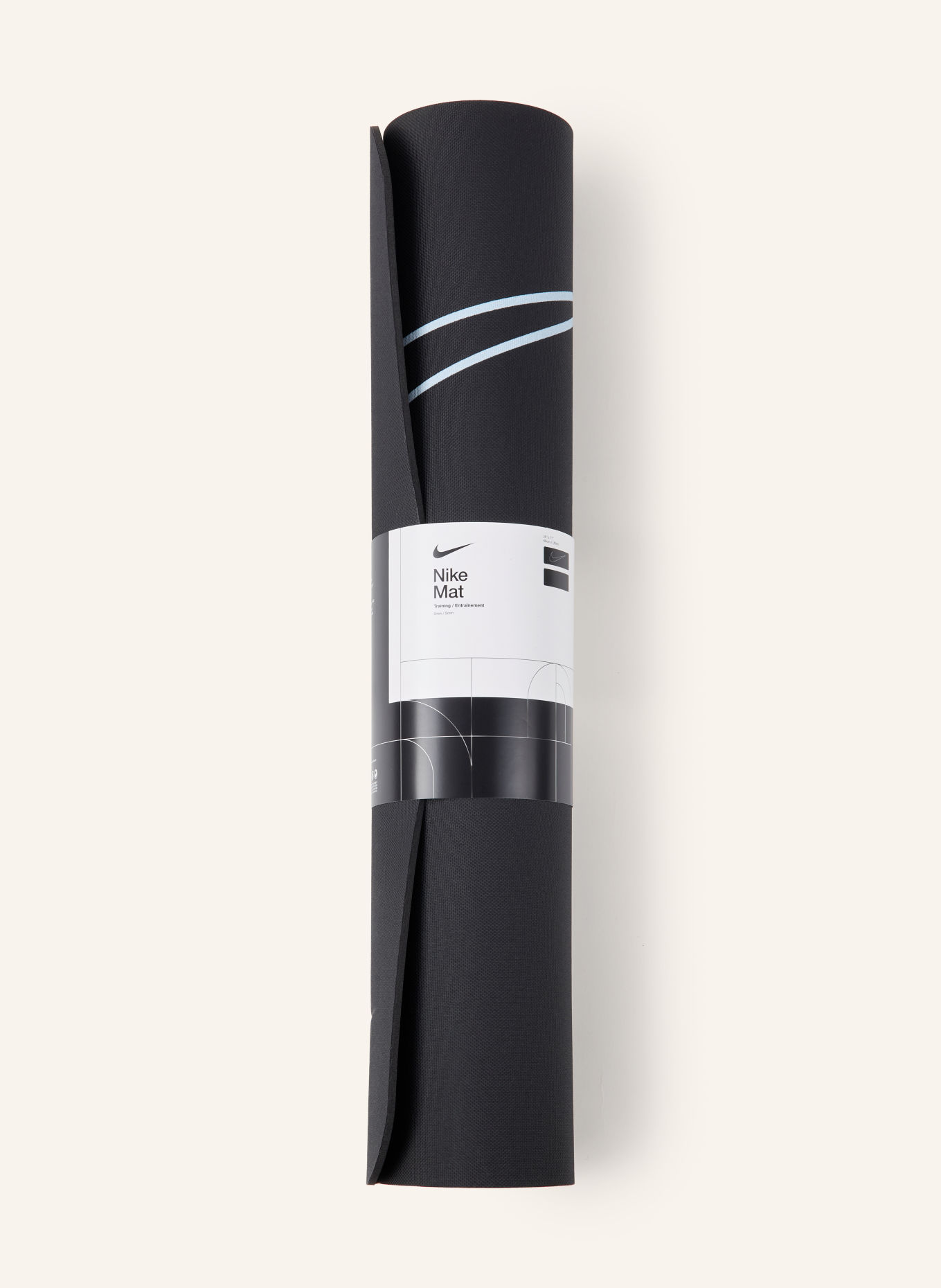 Nike Yogamatte zum Wenden: SCHWARZ