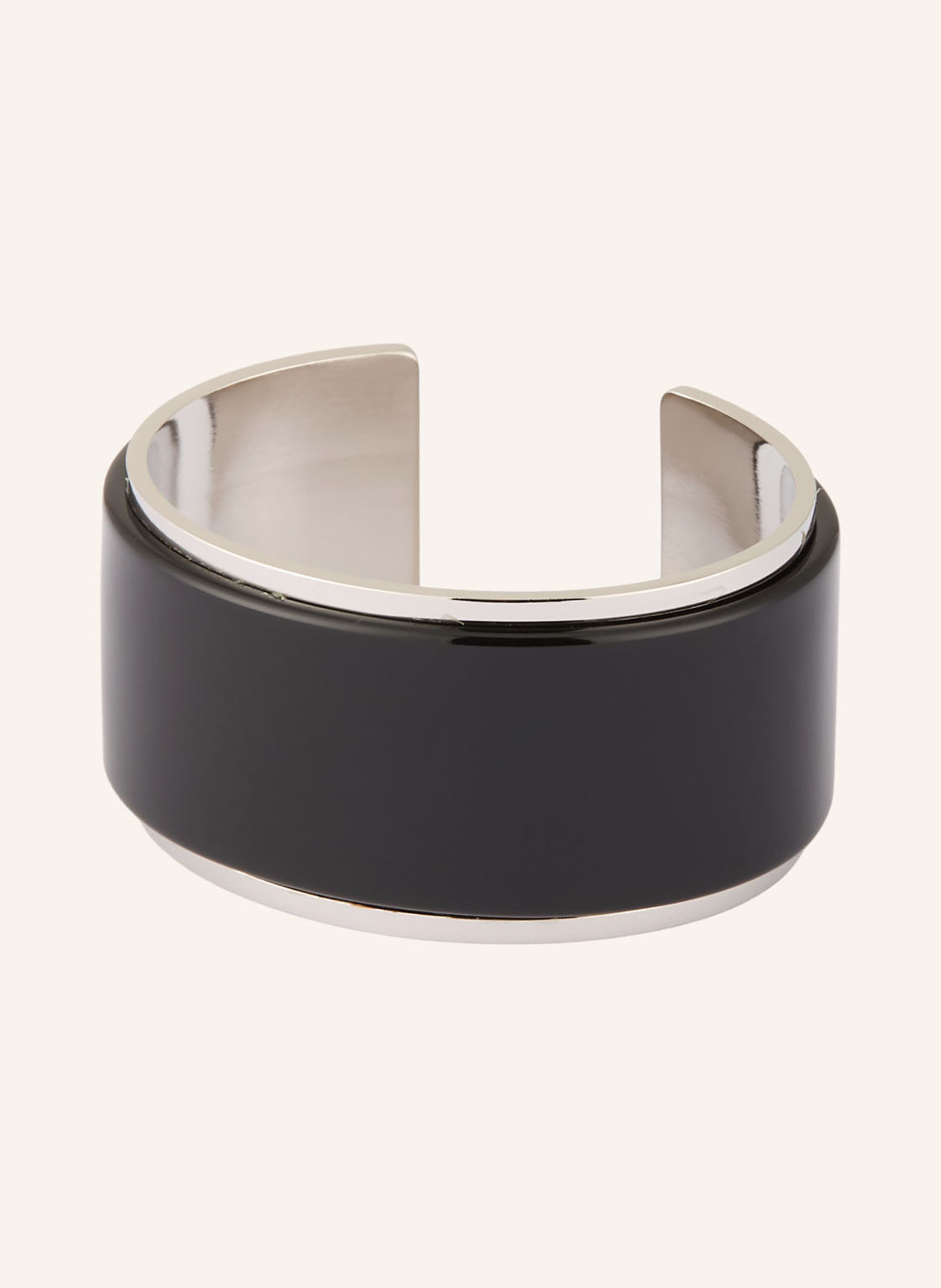 ISABEL MARANT Armreif CUFF: SCHWARZ / SILBER