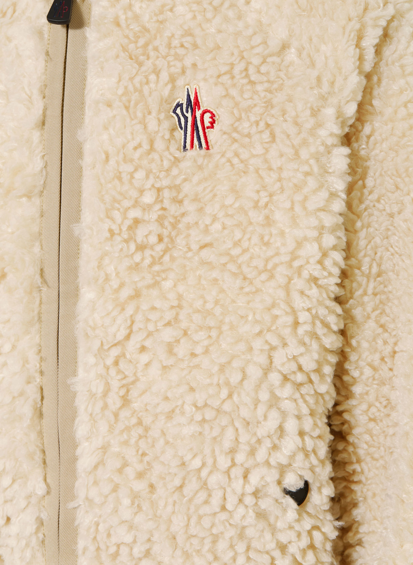 MONCLER enfant Veste polaire réversible: BEIGE