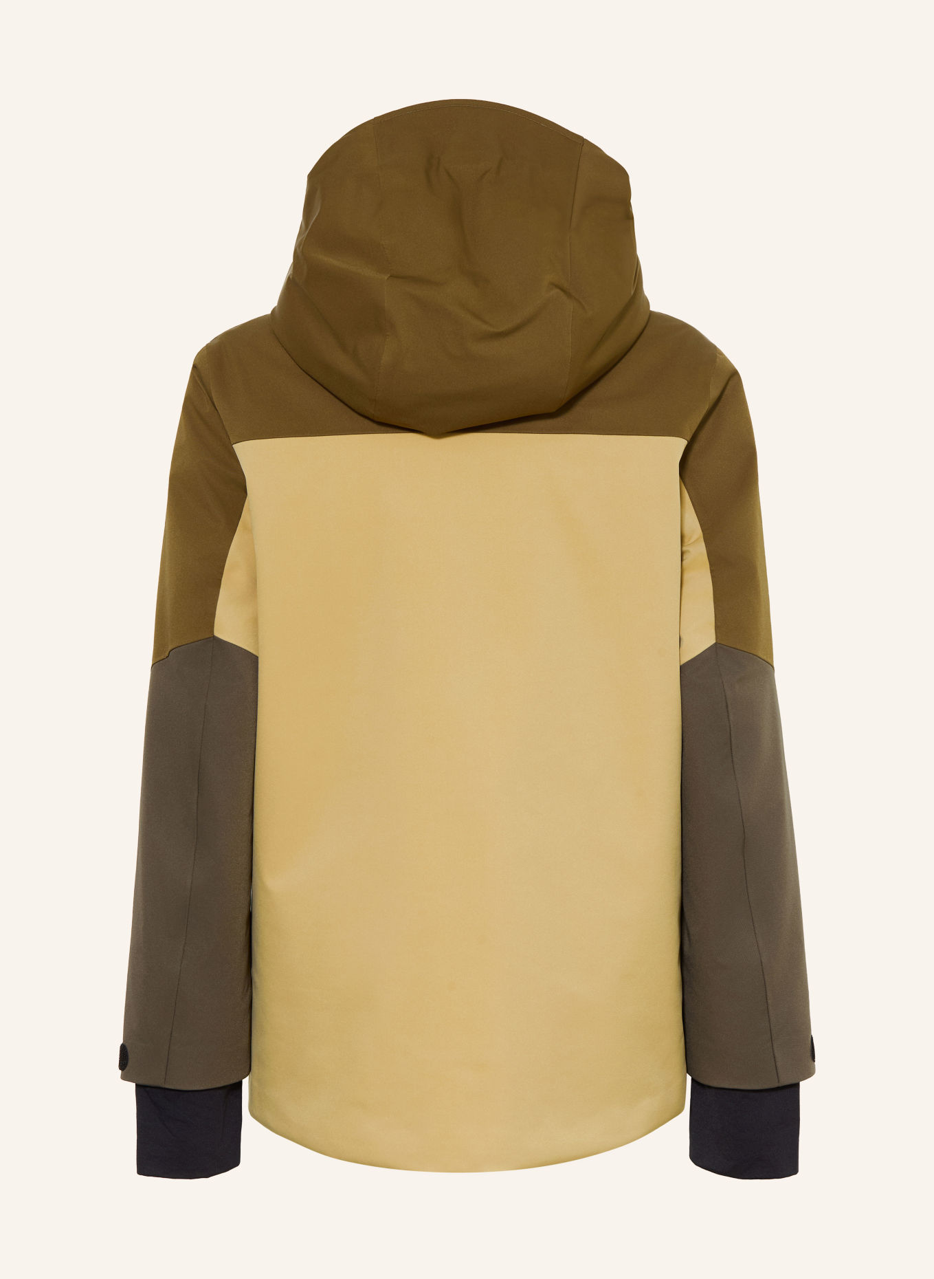 MONCLER enfant Veste de ski en duvet NEW MONTMIRAL: MARRON FONCÉ / MARRON CLAIR / KAKI