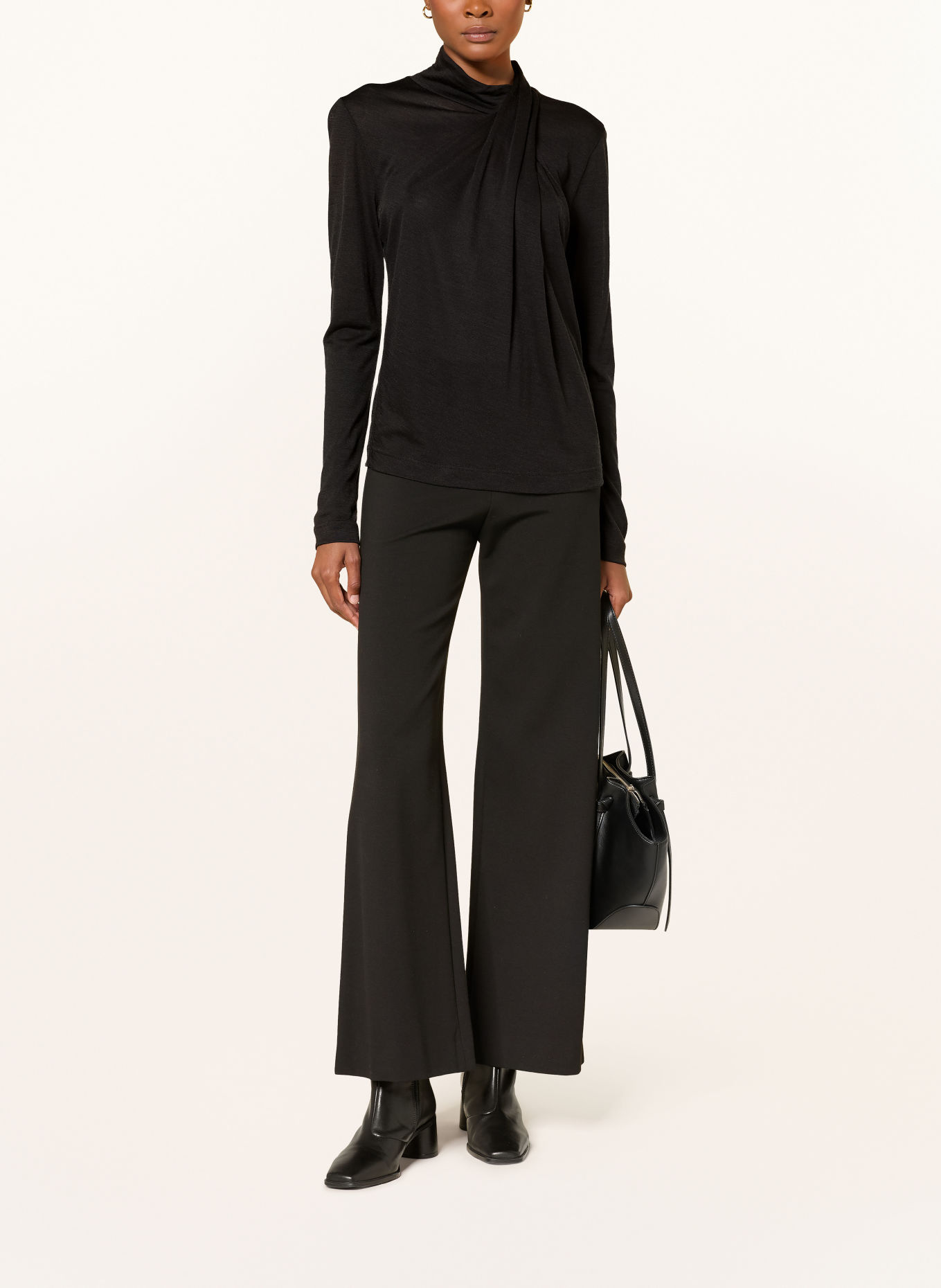 lilienfels Long-sleeve shirt: BLACK