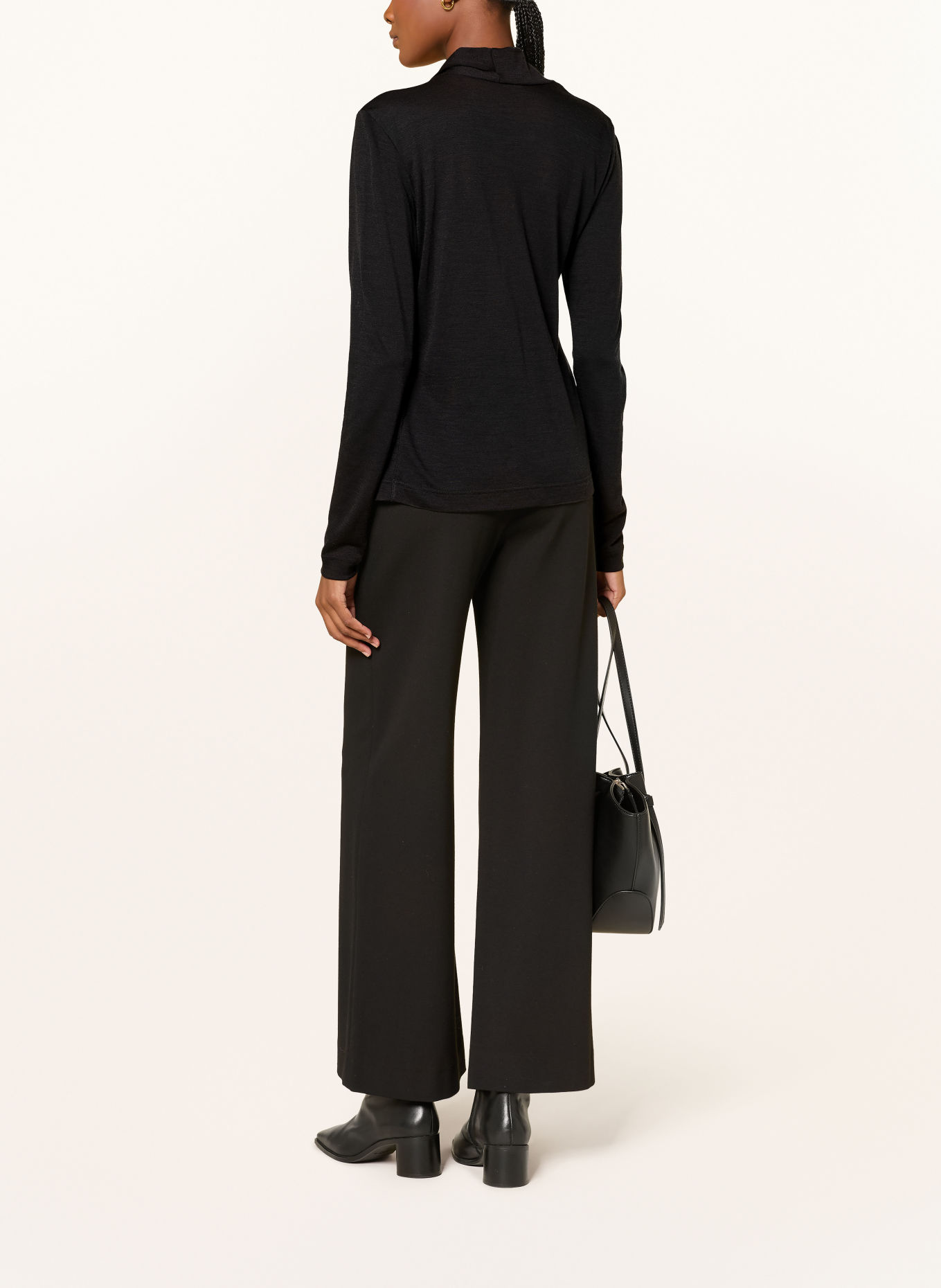 lilienfels Long-sleeve shirt: BLACK