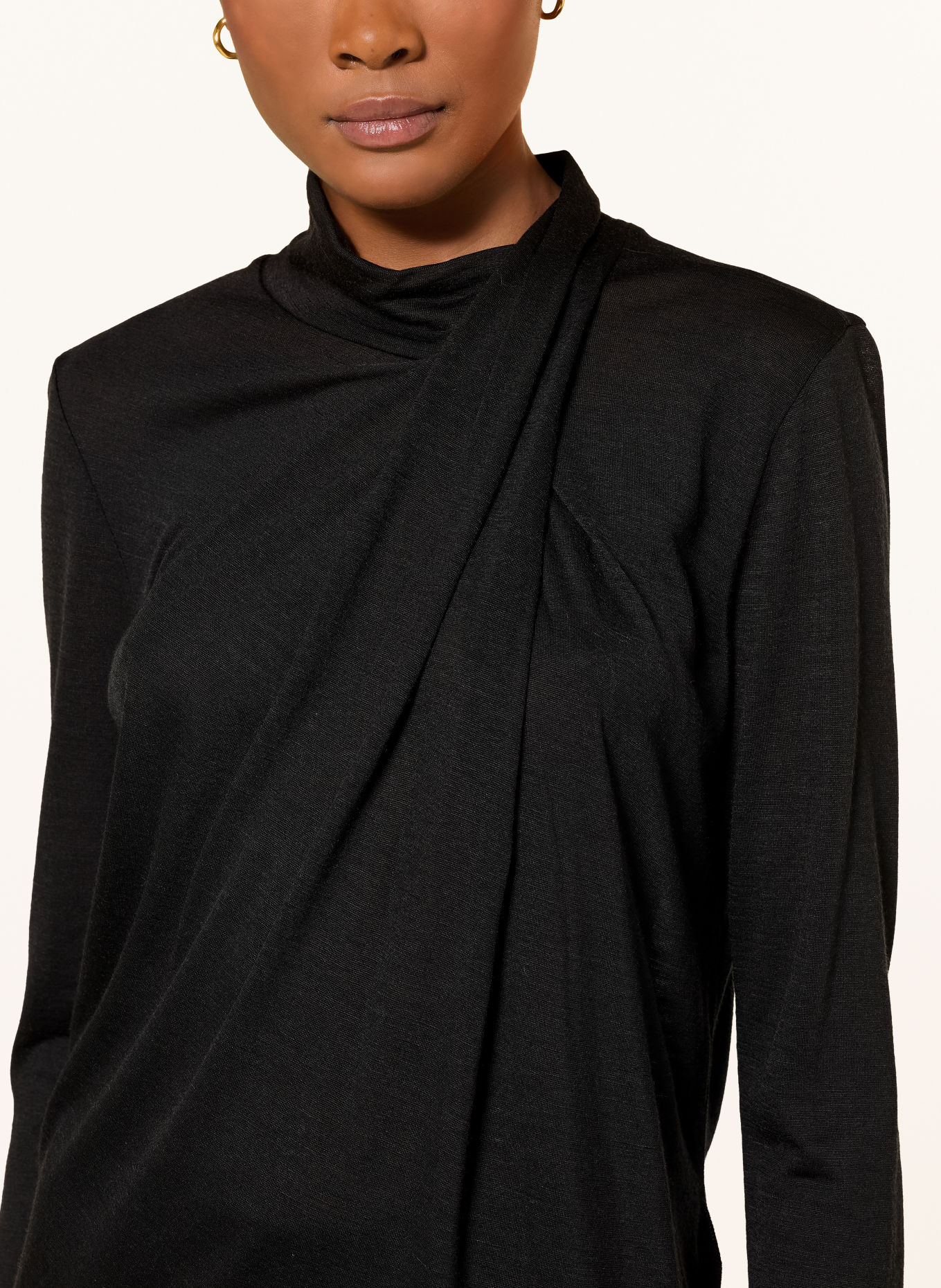 lilienfels Long-sleeve shirt: BLACK