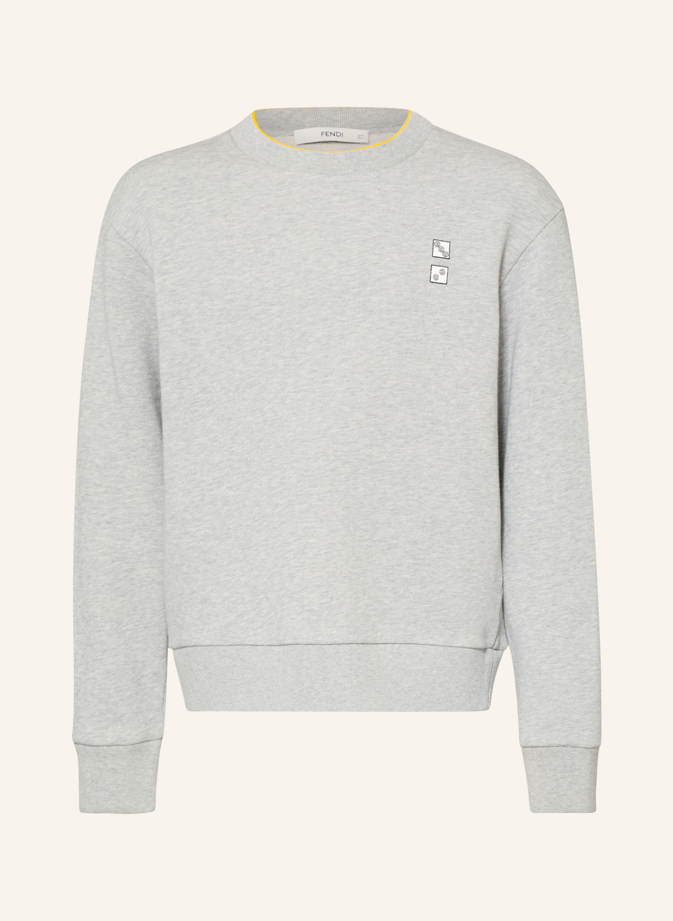 FENDI Sweatshirt: GRAU
