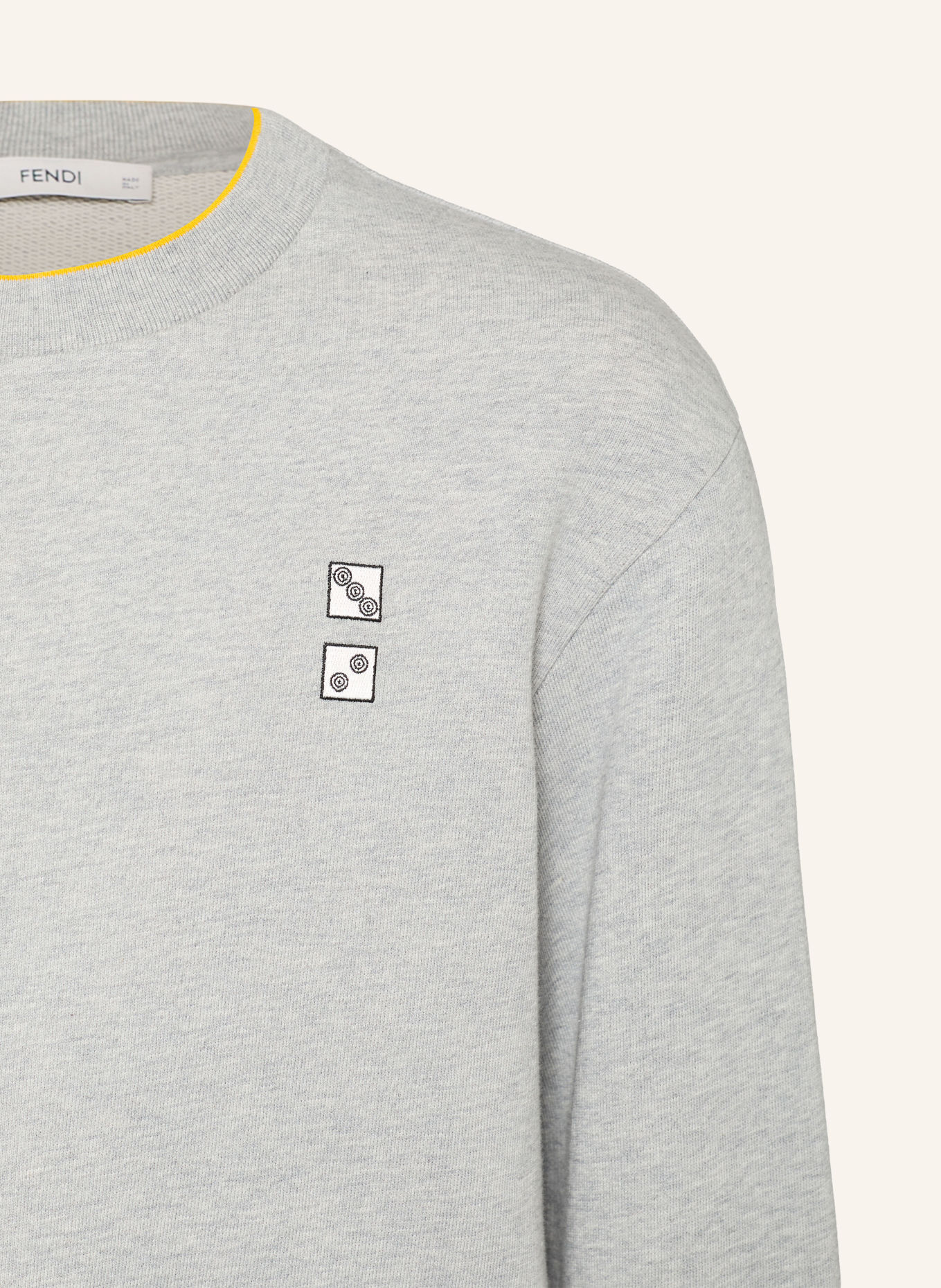FENDI Sweatshirt: GRAU
