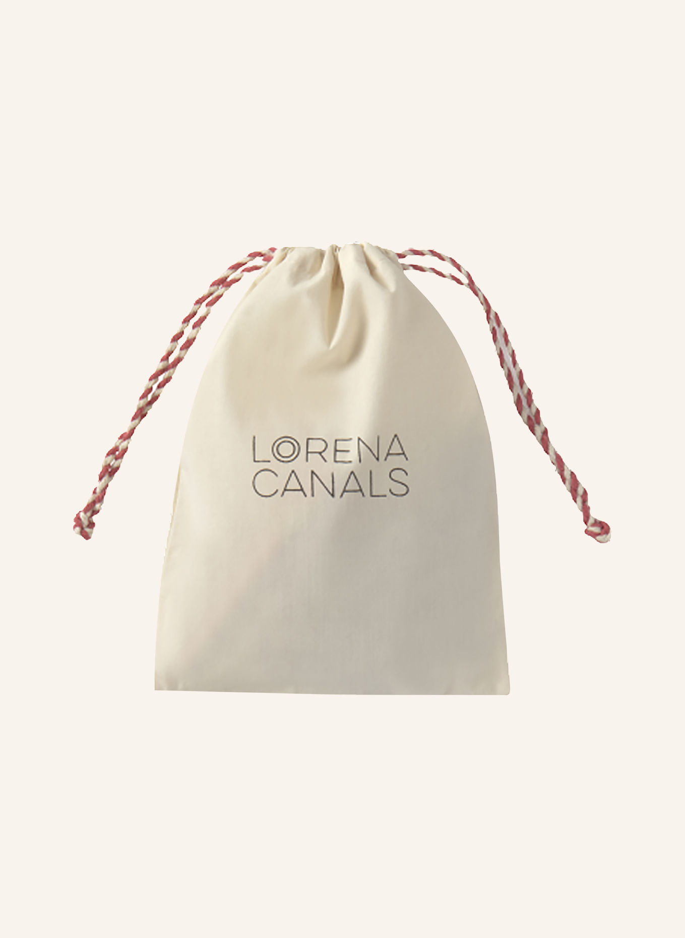 LORENA CANALS Set med 4 julgranskulor: GRÄDDE / RÖD