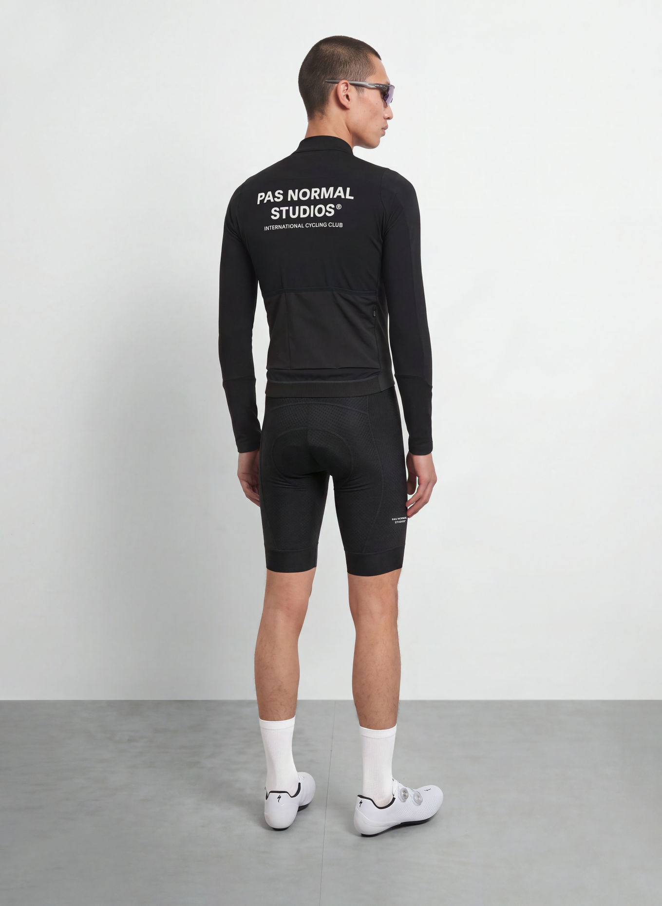 PAS NORMAL STUDIOS MECHANISM THERMAL LONG Cycling jersey: BLACK