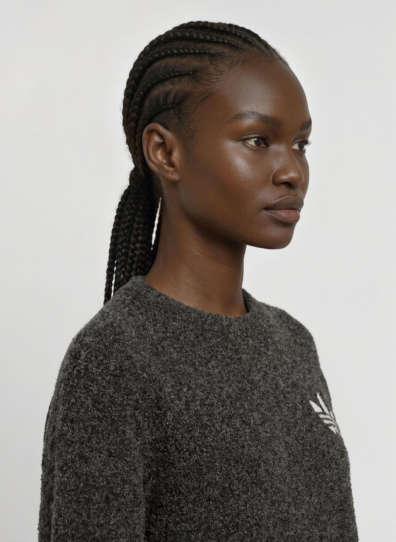 adidas Originals KNIT ESSENTIALS Sweaters: DARK GRAY