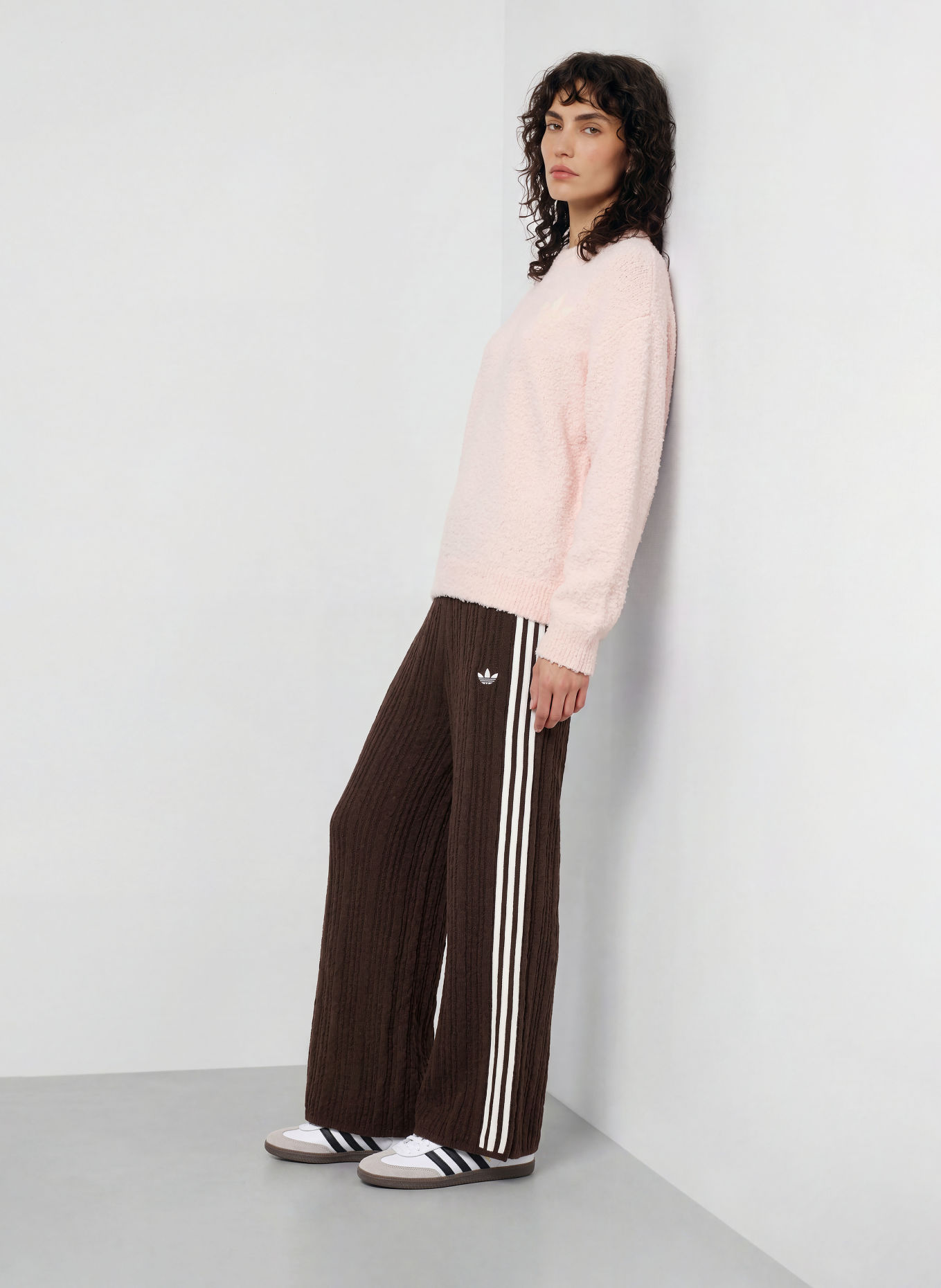 adidas Originals KNIT ESSENTIALS Sweaters: LIGHT PINK