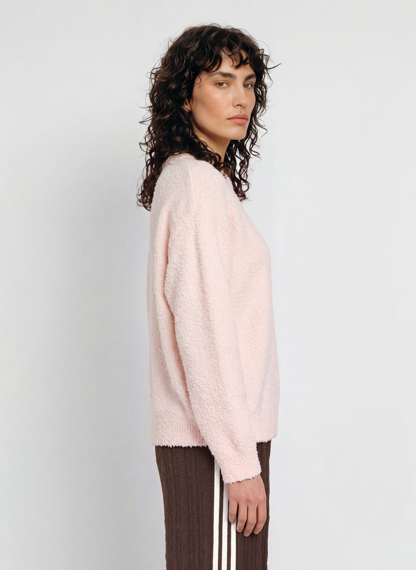 adidas Originals KNIT ESSENTIALS Sweaters: LIGHT PINK
