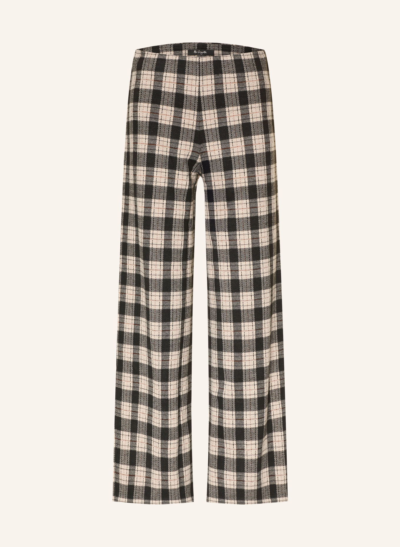 Miss Lagotte Marlene-broek FEEL GOOD TODAY: BEIGE / BRUIN / ZWART