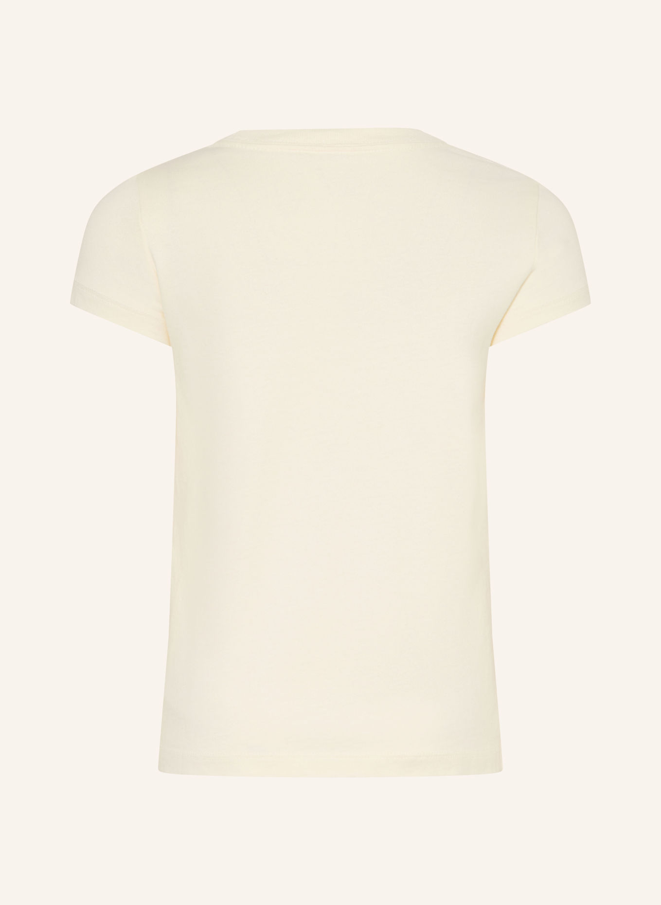 POLO RALPH LAUREN T-shirt: CREAM / RED / BLACK