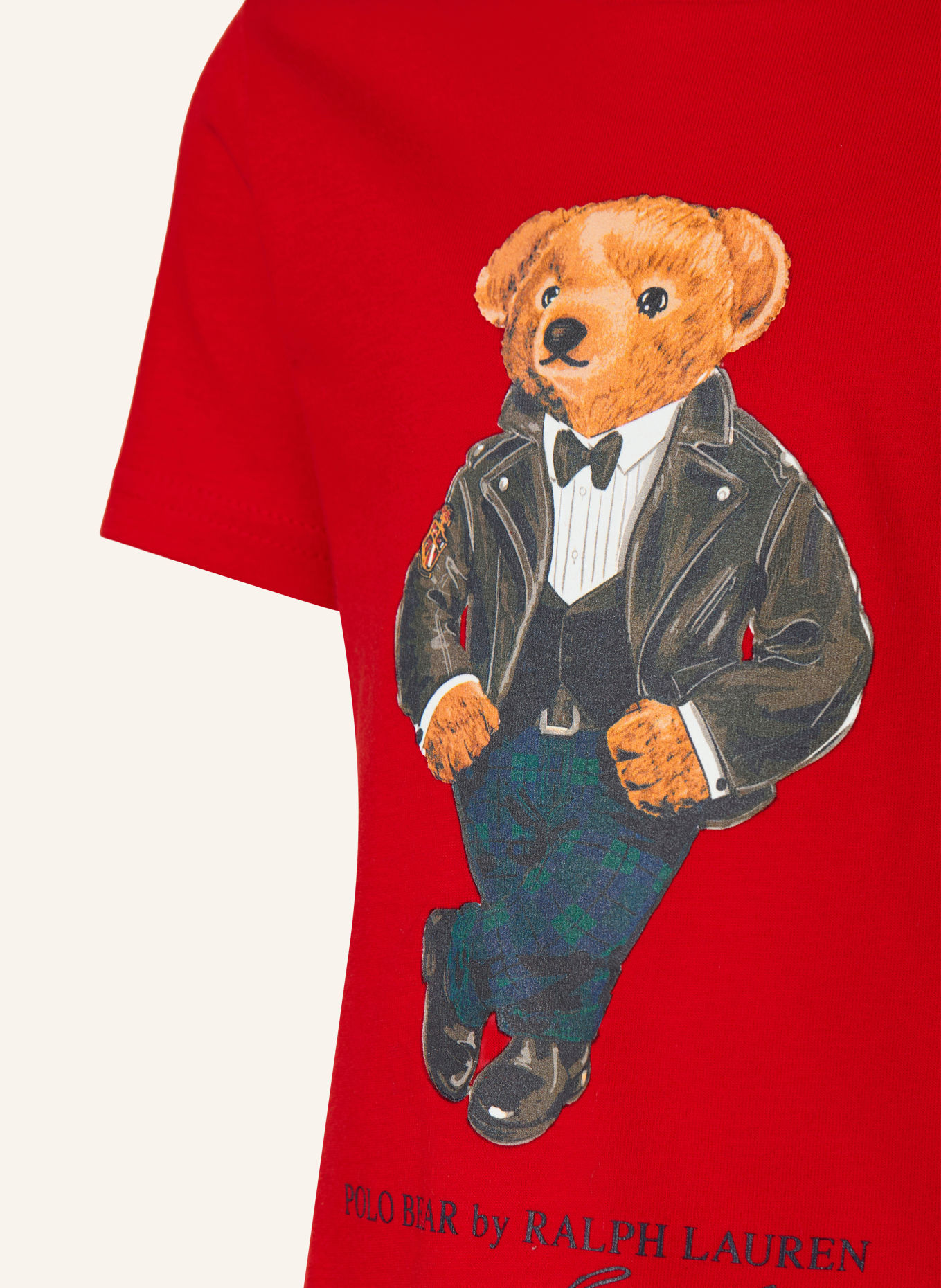 POLO RALPH LAUREN T-shirt: ROUGE / MARRON / GROEN