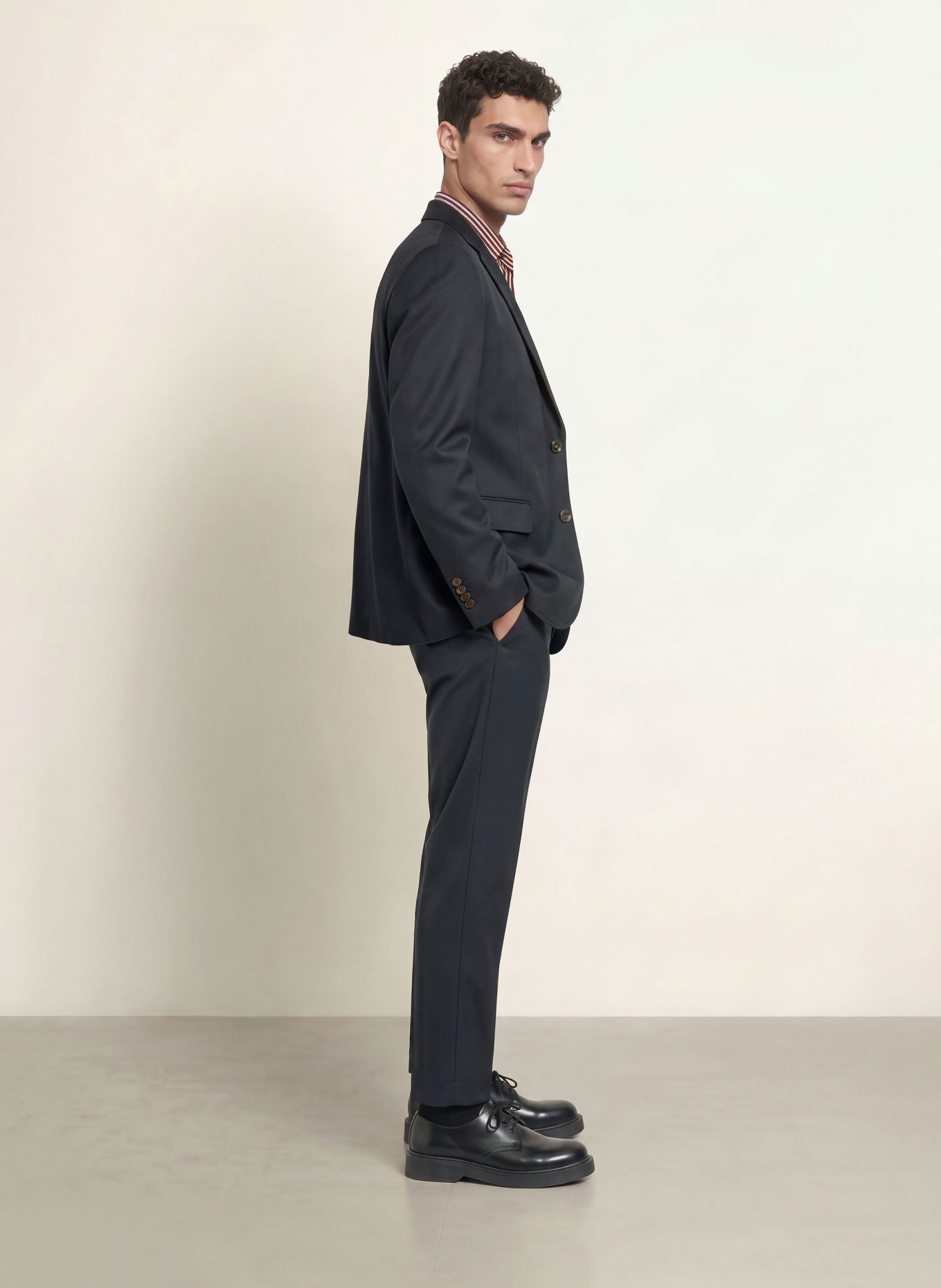 I'M BRIAN Regular-Fit Suit Jacket: 005 Blu