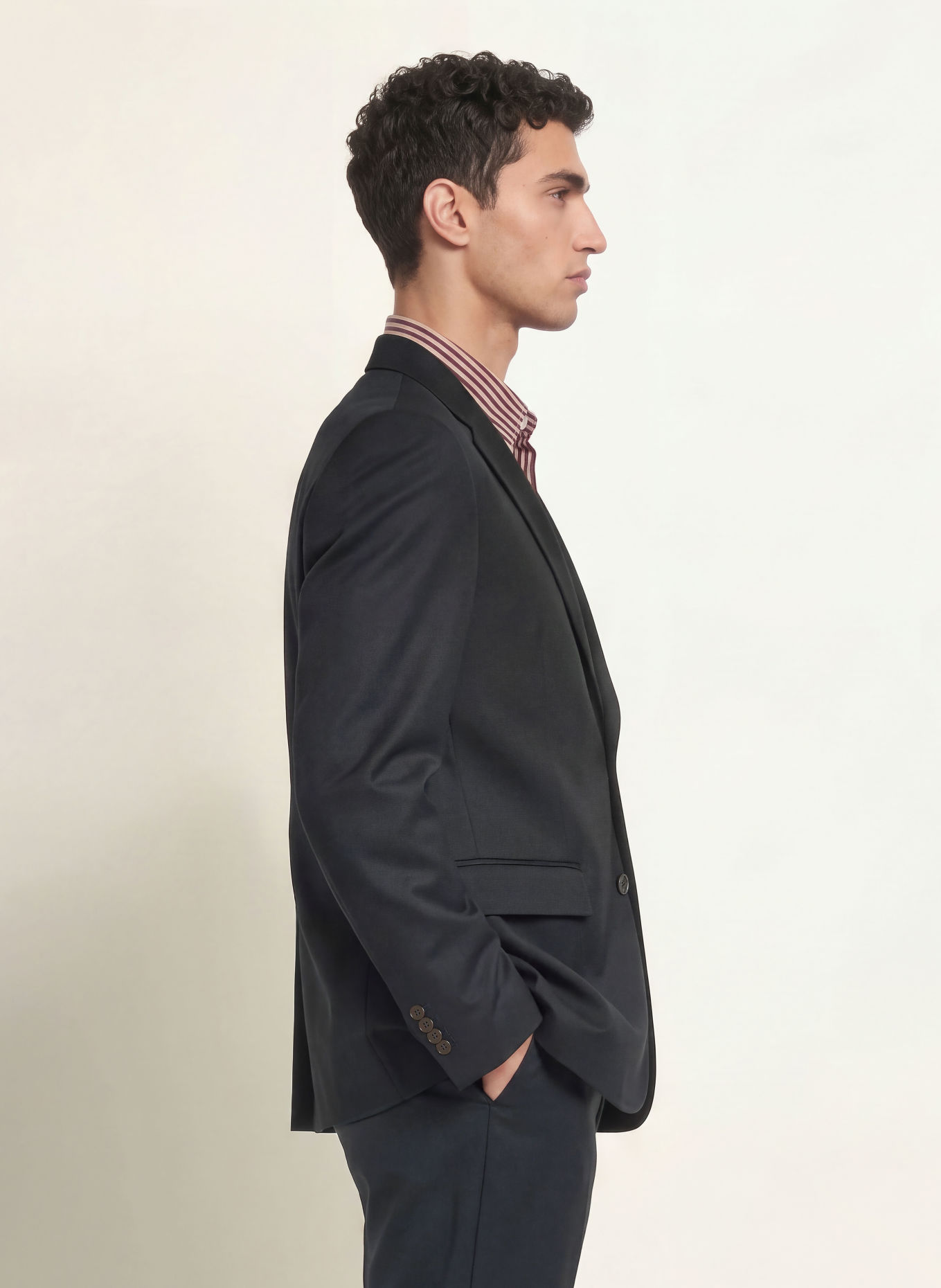 I'M BRIAN Regular-Fit Suit Jacket: 005 Blu