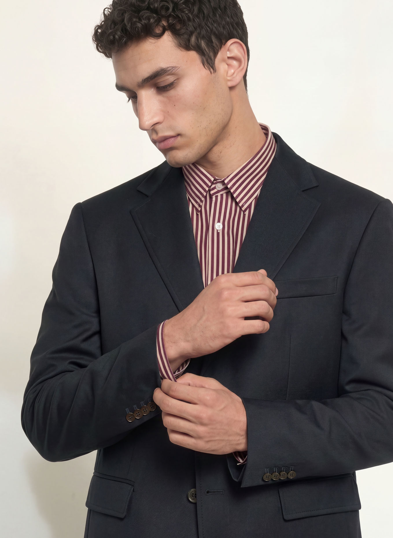 I'M BRIAN Regular-Fit Suit Jacket: 005 Blu