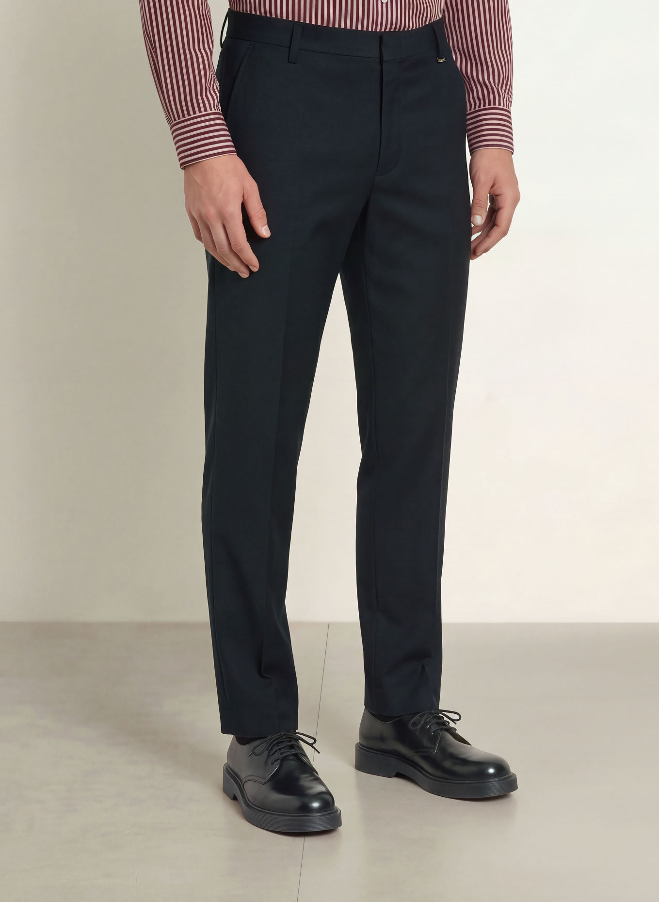 I'M BRIAN Regular-Fit Suit Trousers: 005 Blu
