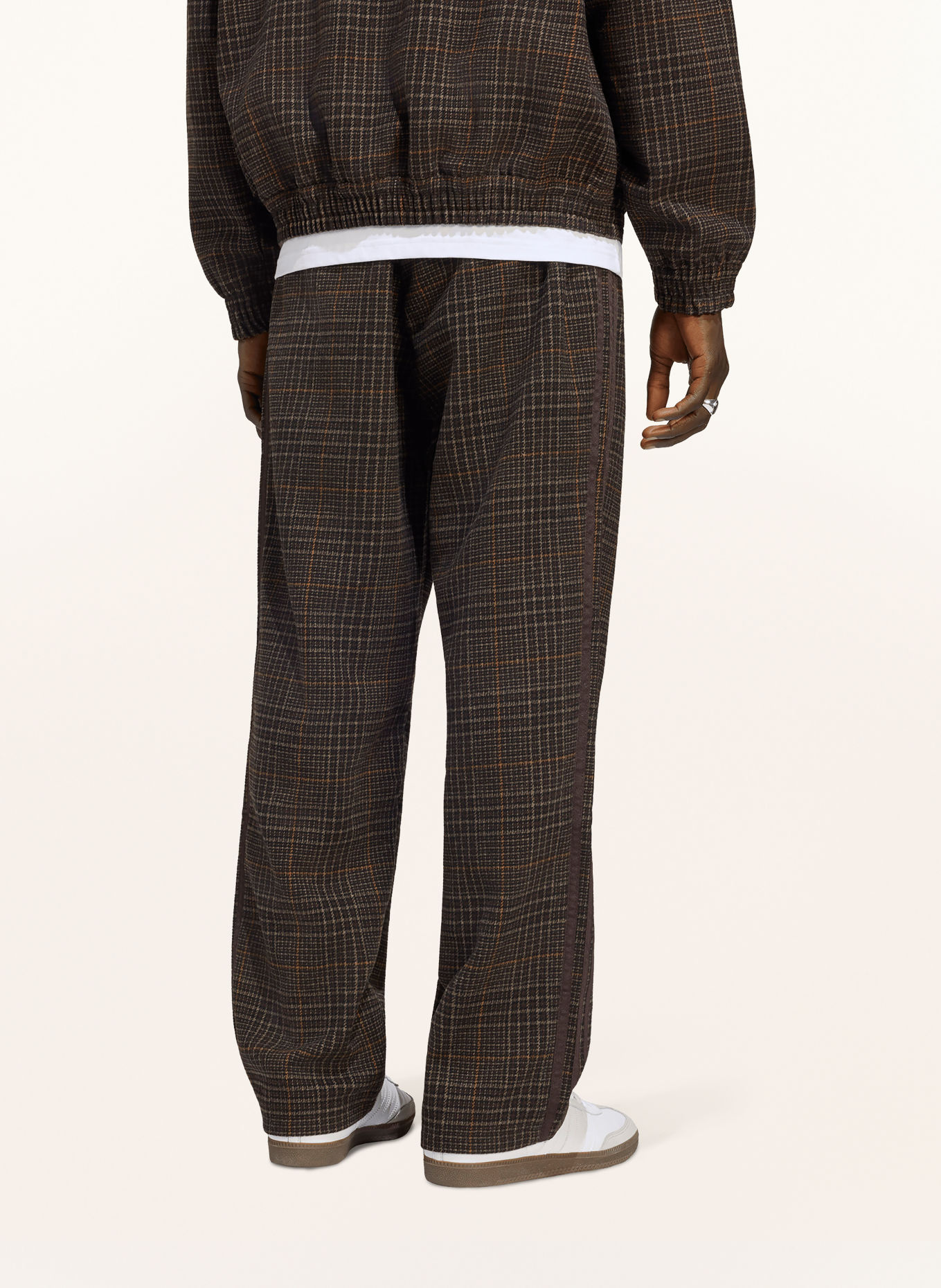 adidas Originals FIREBIRD Track pants: DARK BROWN / COGNAC / BEIGE