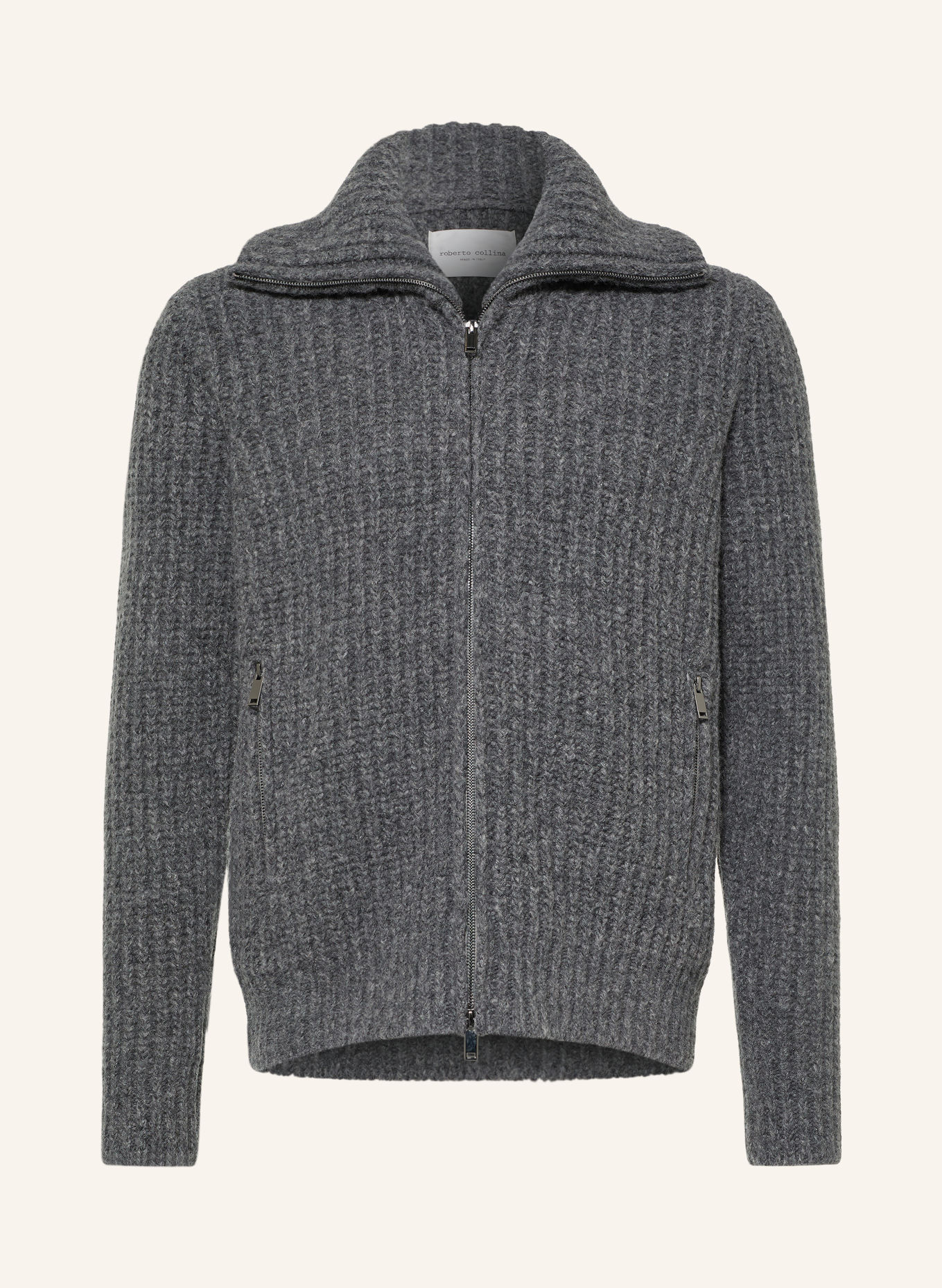 roberto collina Cardigan: DARK GRAY
